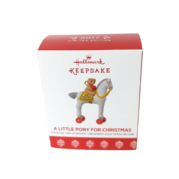 2017 A Little Pony For Christmas Hallmark Ornament (A Pony for Christmas) QXE3172