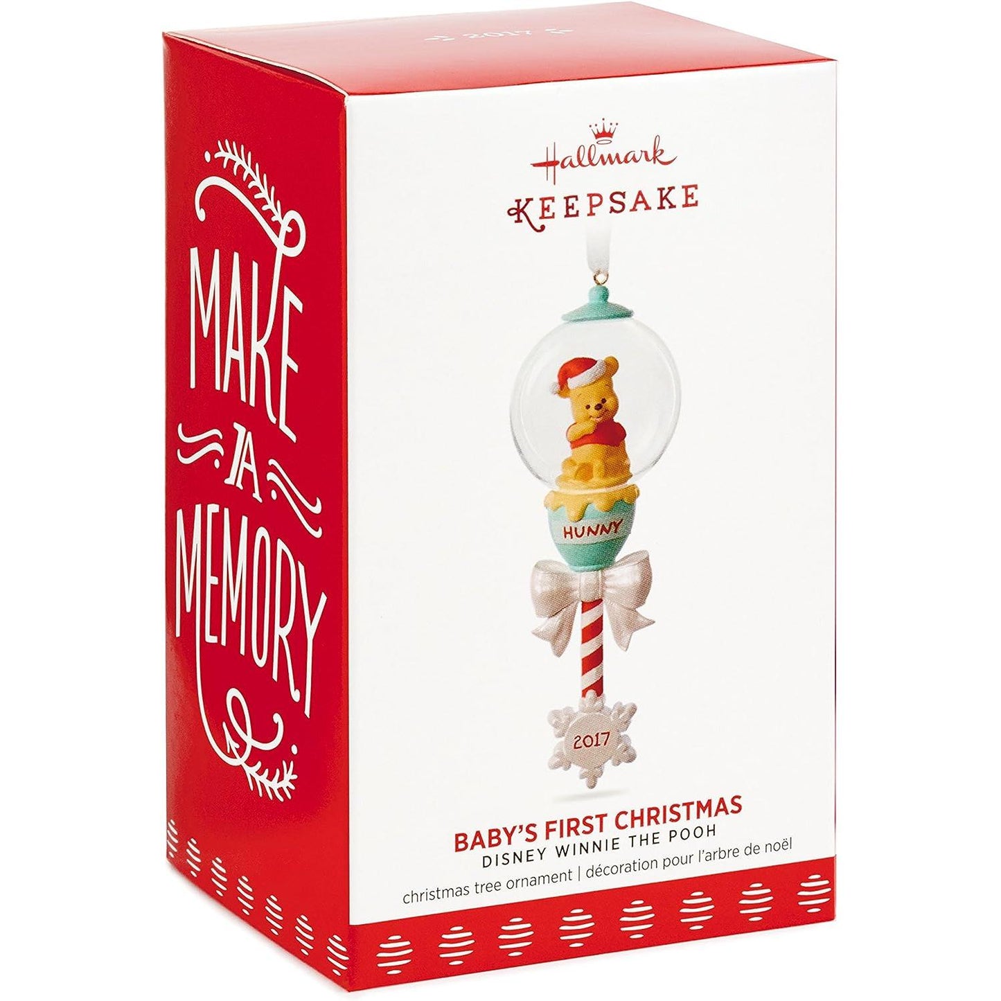 2017 Baby's First Christmas Hallmark Ornament (Winnie The Pooh) QXD6142