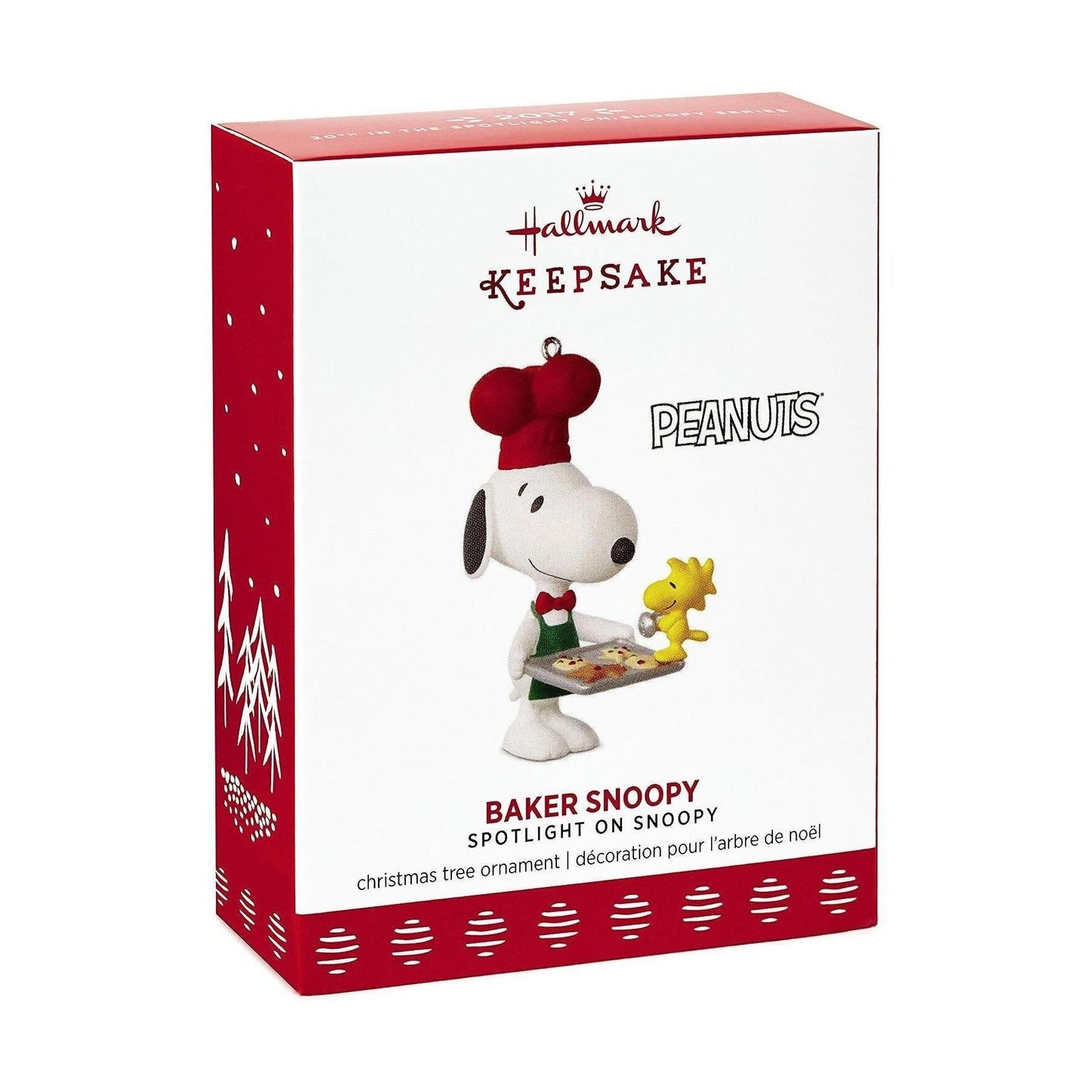 2017 Baker Snoopy Hallmark Ornament (Spotlight on Snoopy) QX9435
