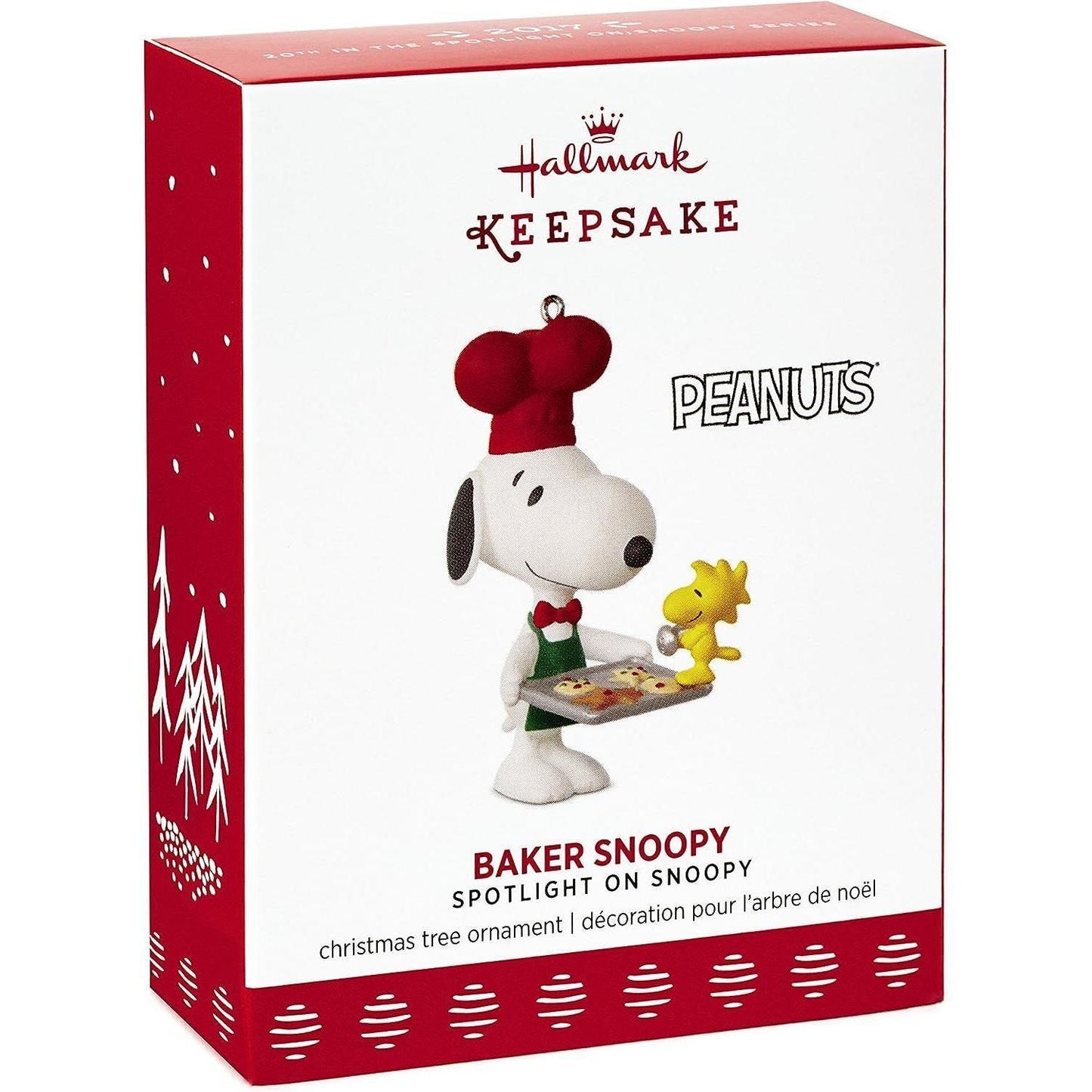 2017 Baker Snoopy Hallmark Ornament (Spotlight on Snoopy) QX9435