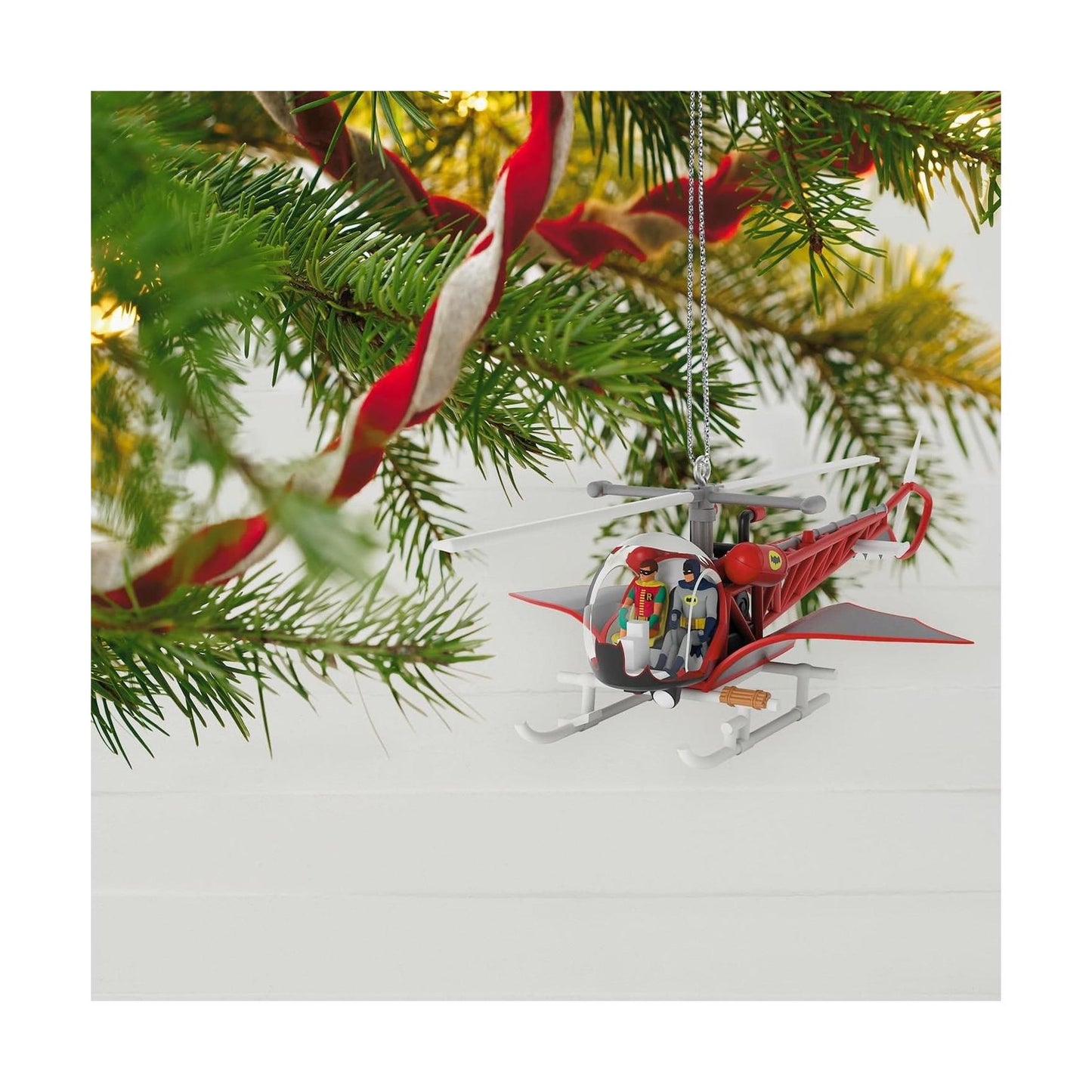 2017 Batcopter Hallmark Ornament (Super Heroes) QXI3065