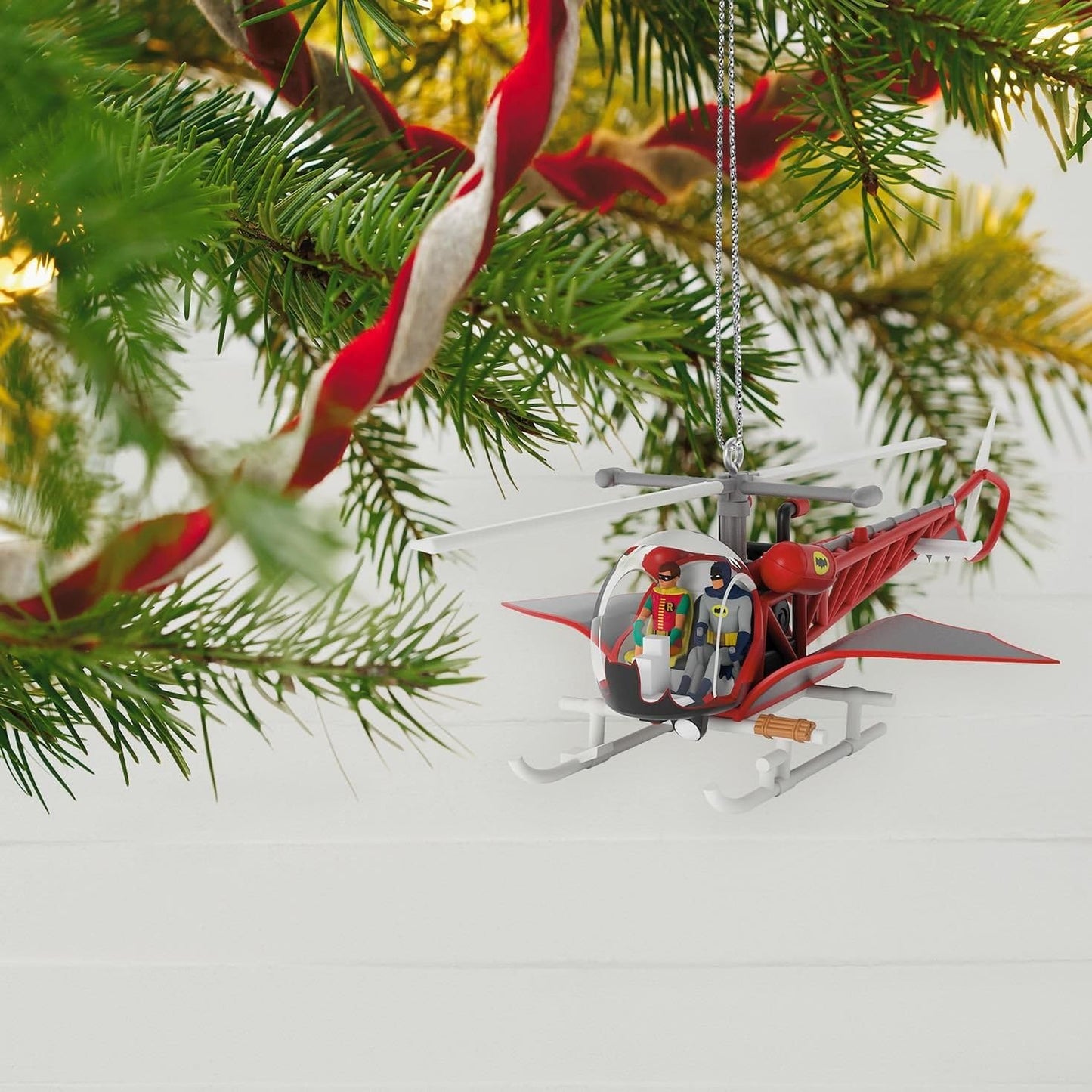2017 Batcopter Hallmark Ornament (Super Heroes) QXI3065