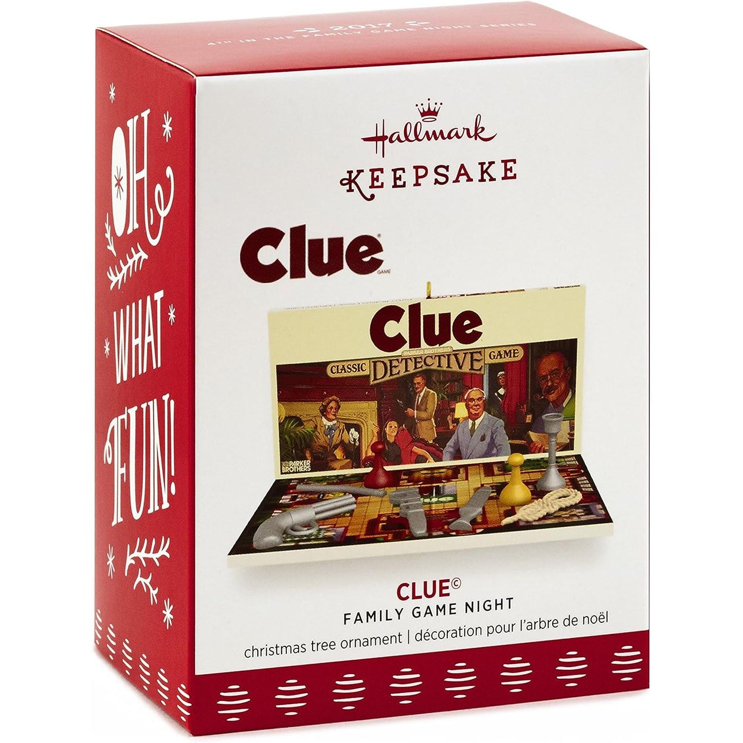 2017 Clue Hallmark Ornament (Family Game Night) QX9295