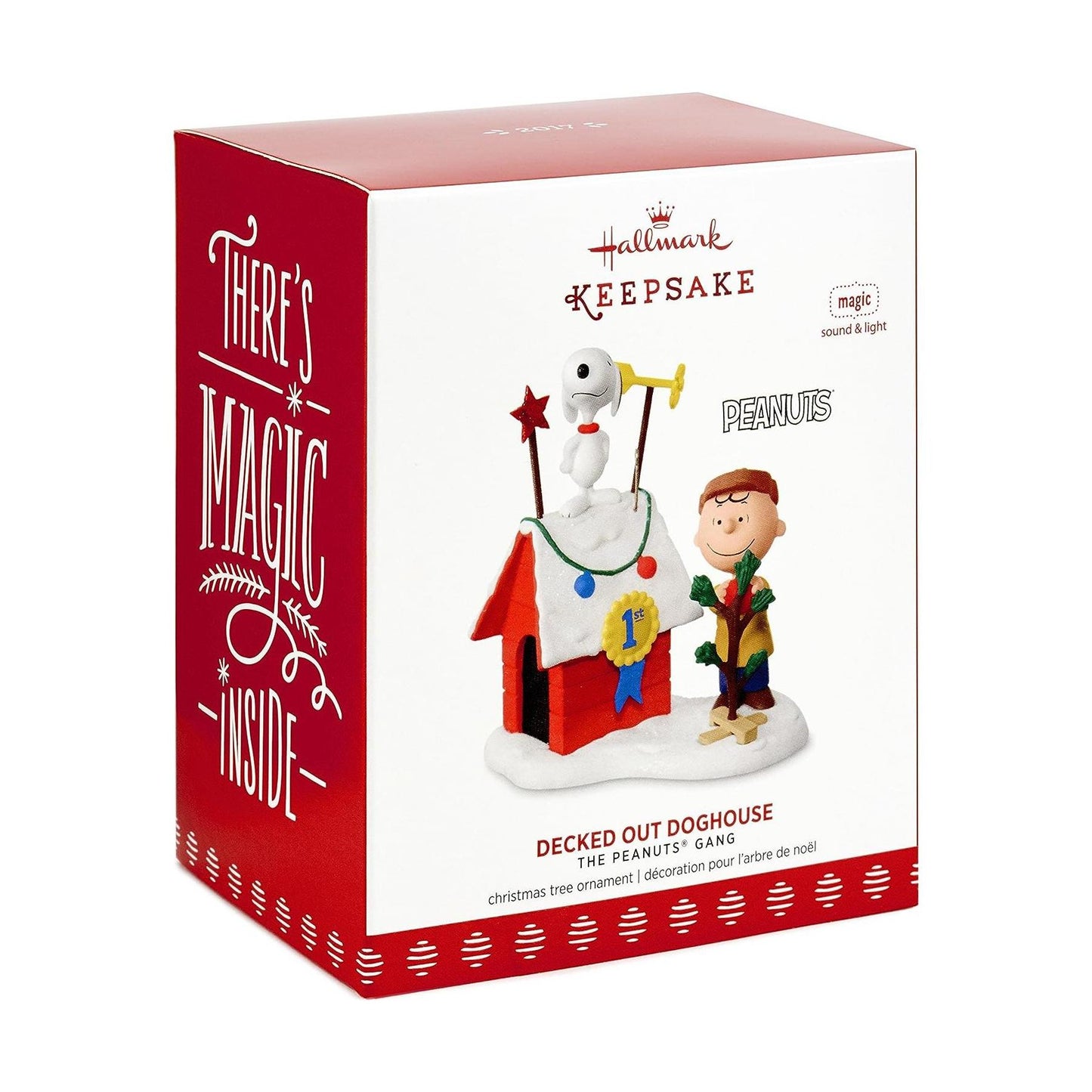 2017 Decked Out Doghouse Hallmark Ornament (Peanuts) QXI3282