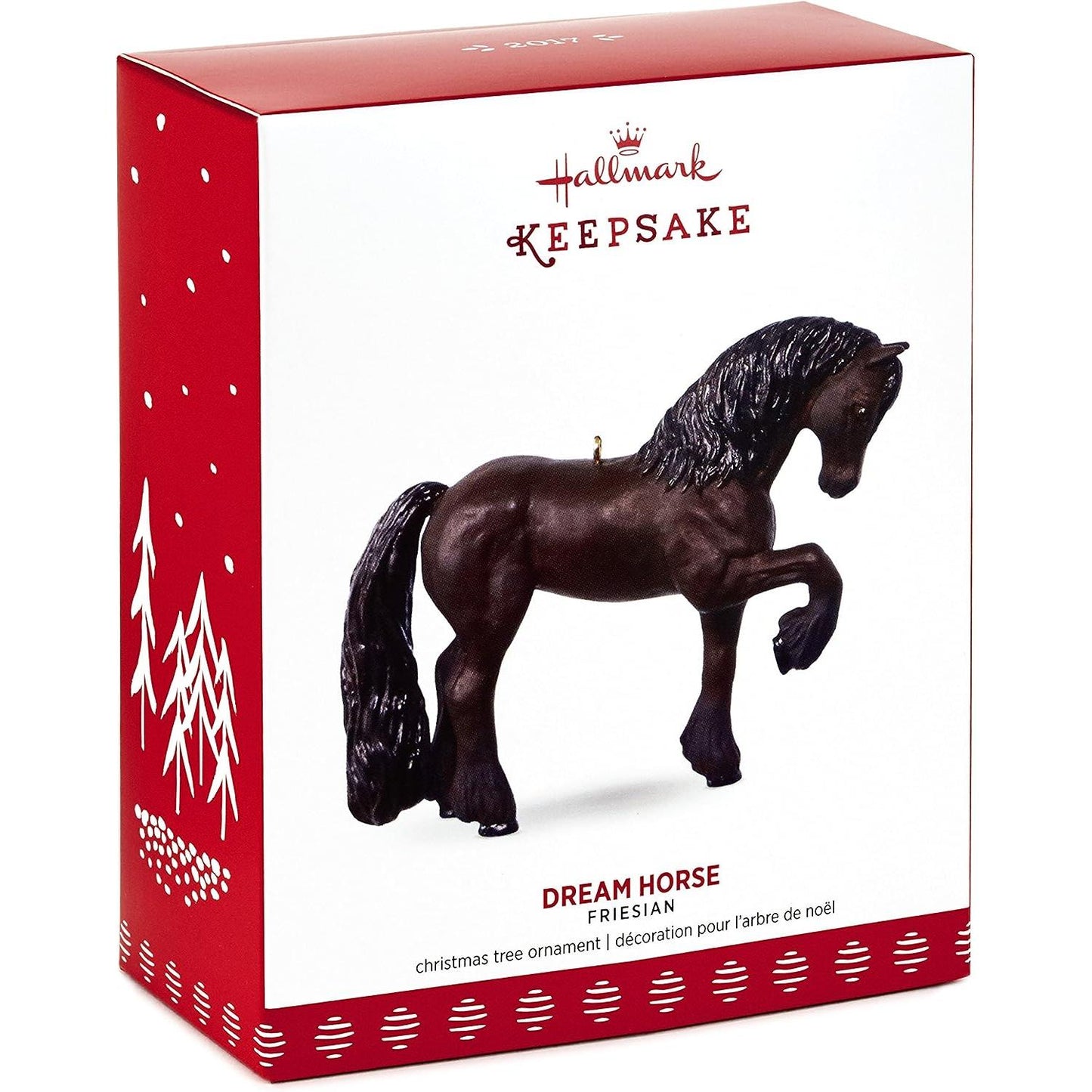 2017 Friesian Hallmark Ornament (Dream Horse) QGO1585