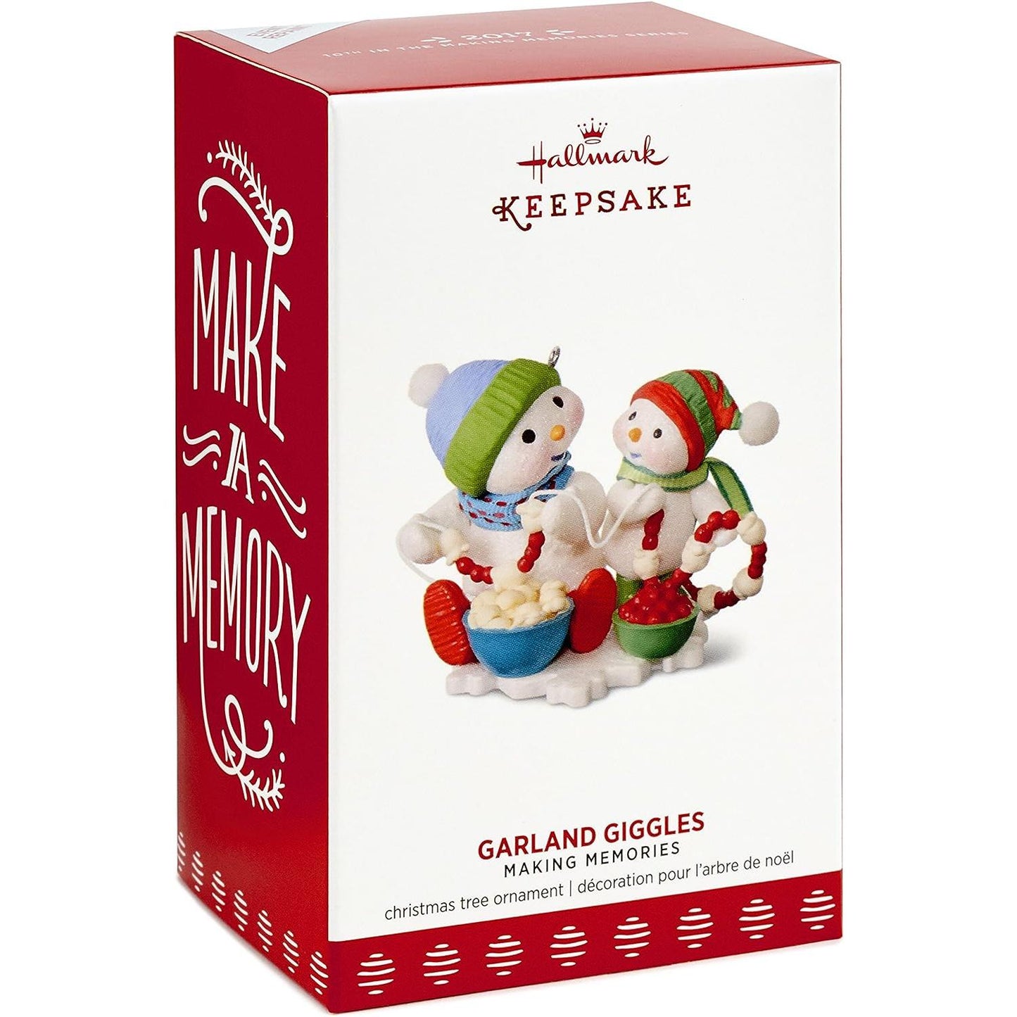2017 Garland Giggles Hallmark Ornament (Making Memories) QX9335