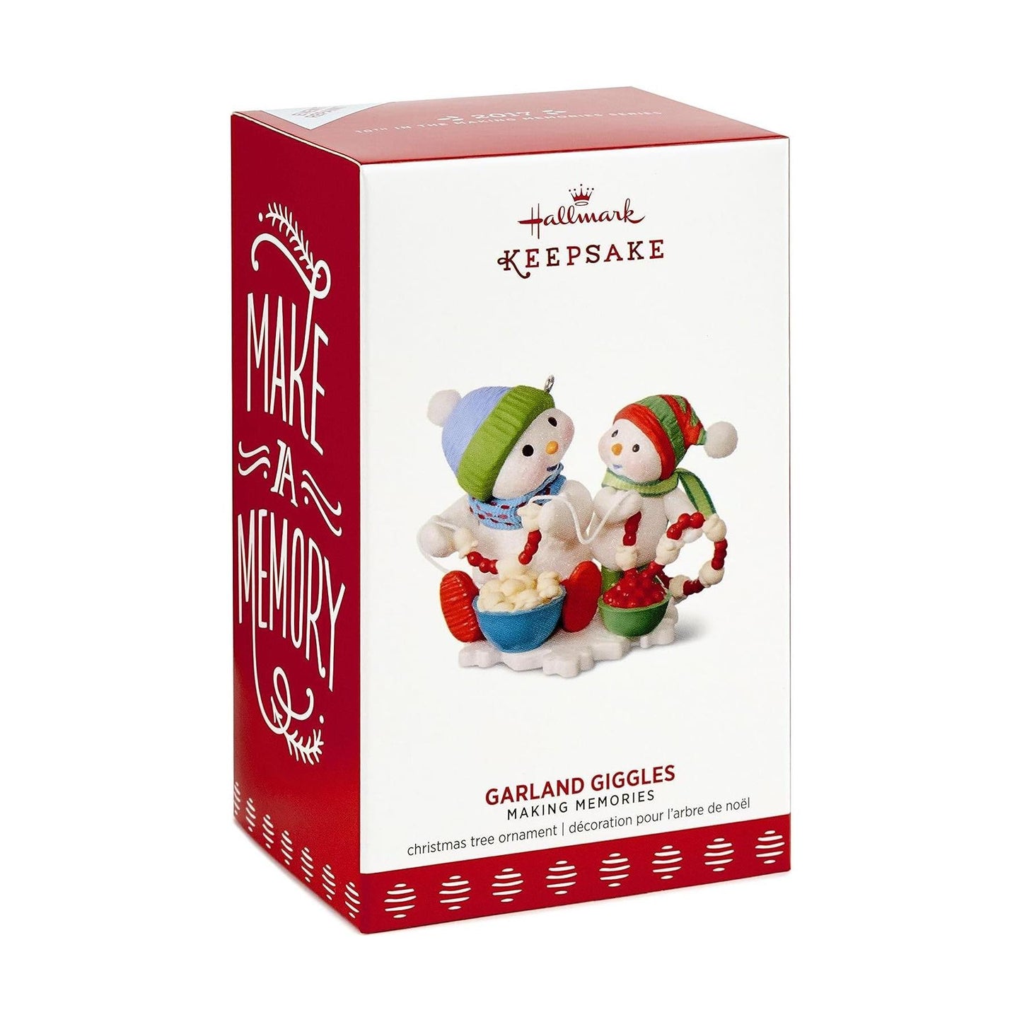 2017 Garland Giggles Hallmark Ornament (Making Memories) QX9335