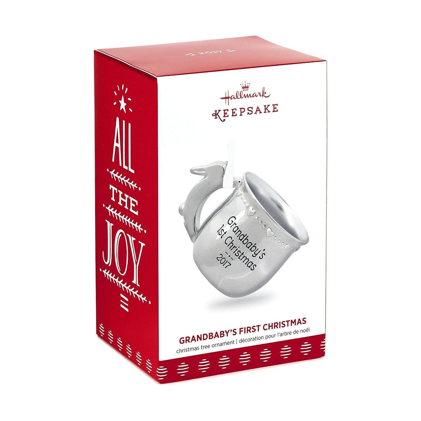 2017 GrandBaby's First Christmas Hallmark Ornament (Grandson) QG01245