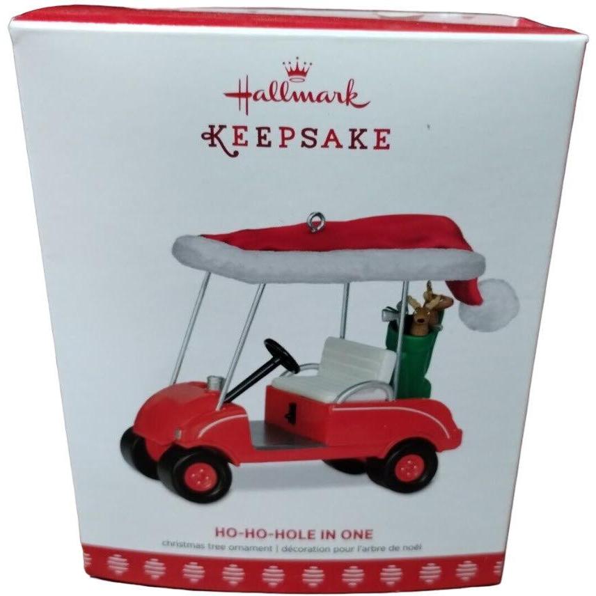 2017 Ho-Ho-Hole In One Hallmark Ornament (Golf) QGO1825