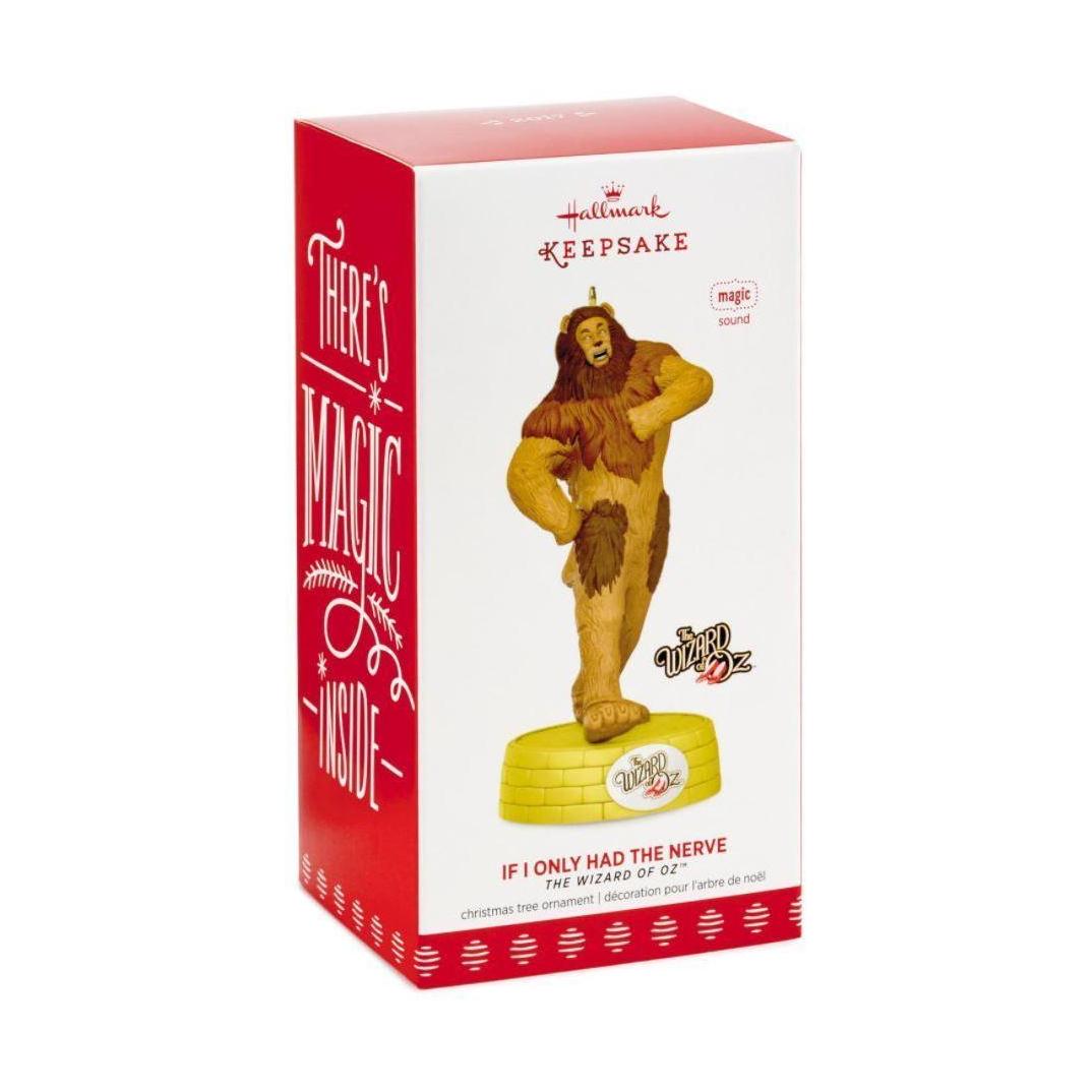 2017 If I Only Had the Nerve Hallmark Ornament (The Wizard of Oz) QXI3032