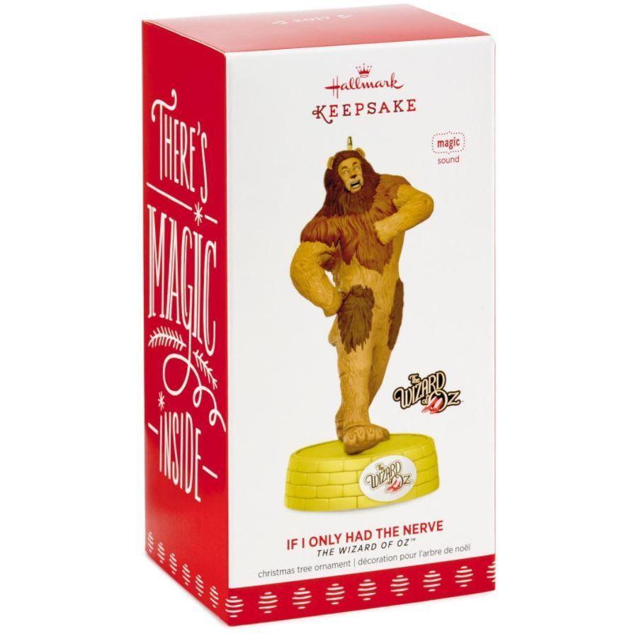 2017 If I Only Had the Nerve Hallmark Ornament (The Wizard of Oz) QXI3032