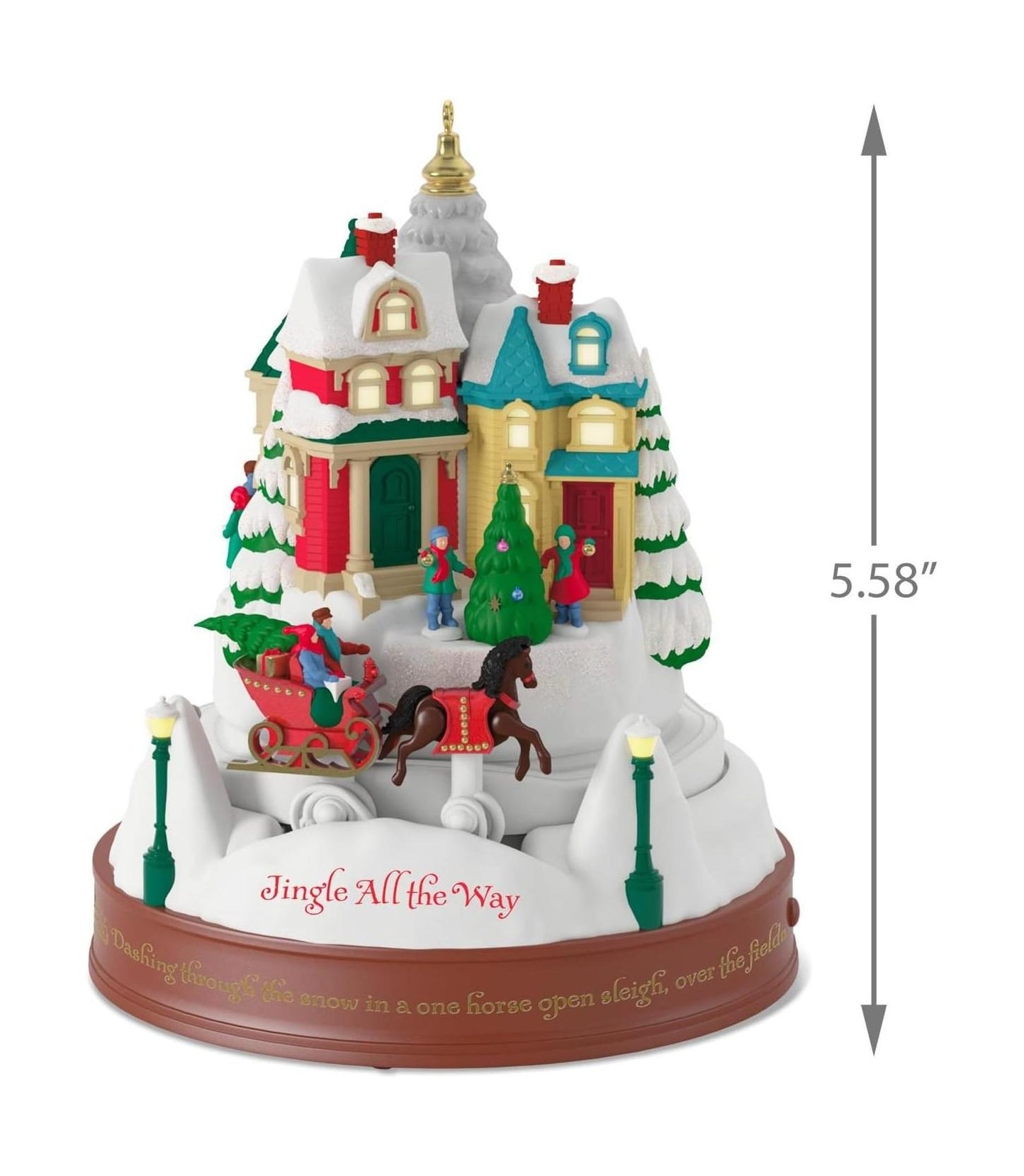 2017 Jingle All the Way Hallmark Ornament (Magic Village) QGO1062