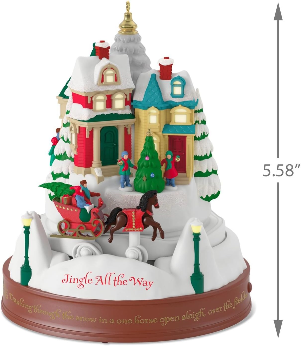2017 Jingle All the Way Hallmark Ornament (Magic Village) QGO1062
