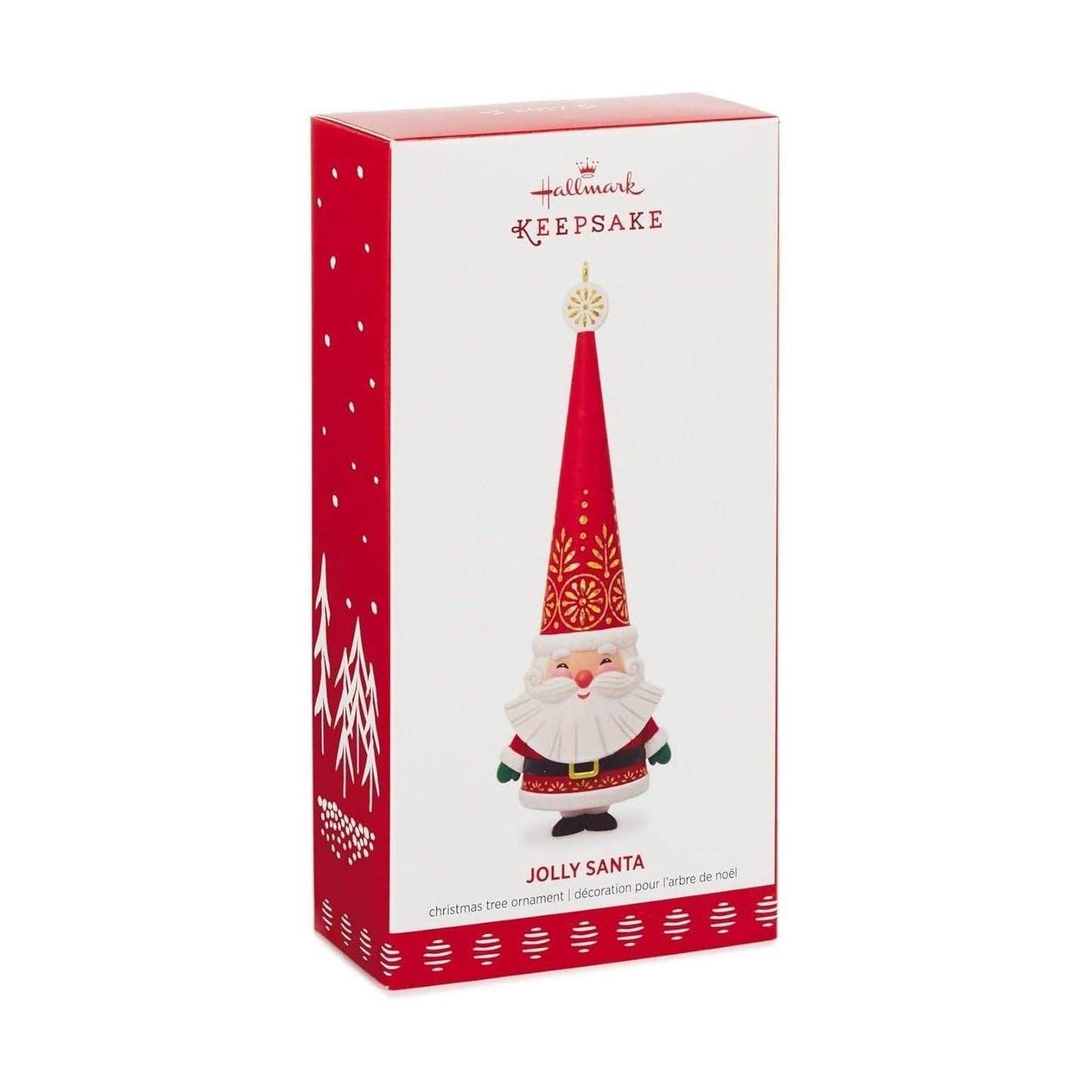 2017 Jolly Santa Hallmark Ornament (Santa Claus) QGO1765