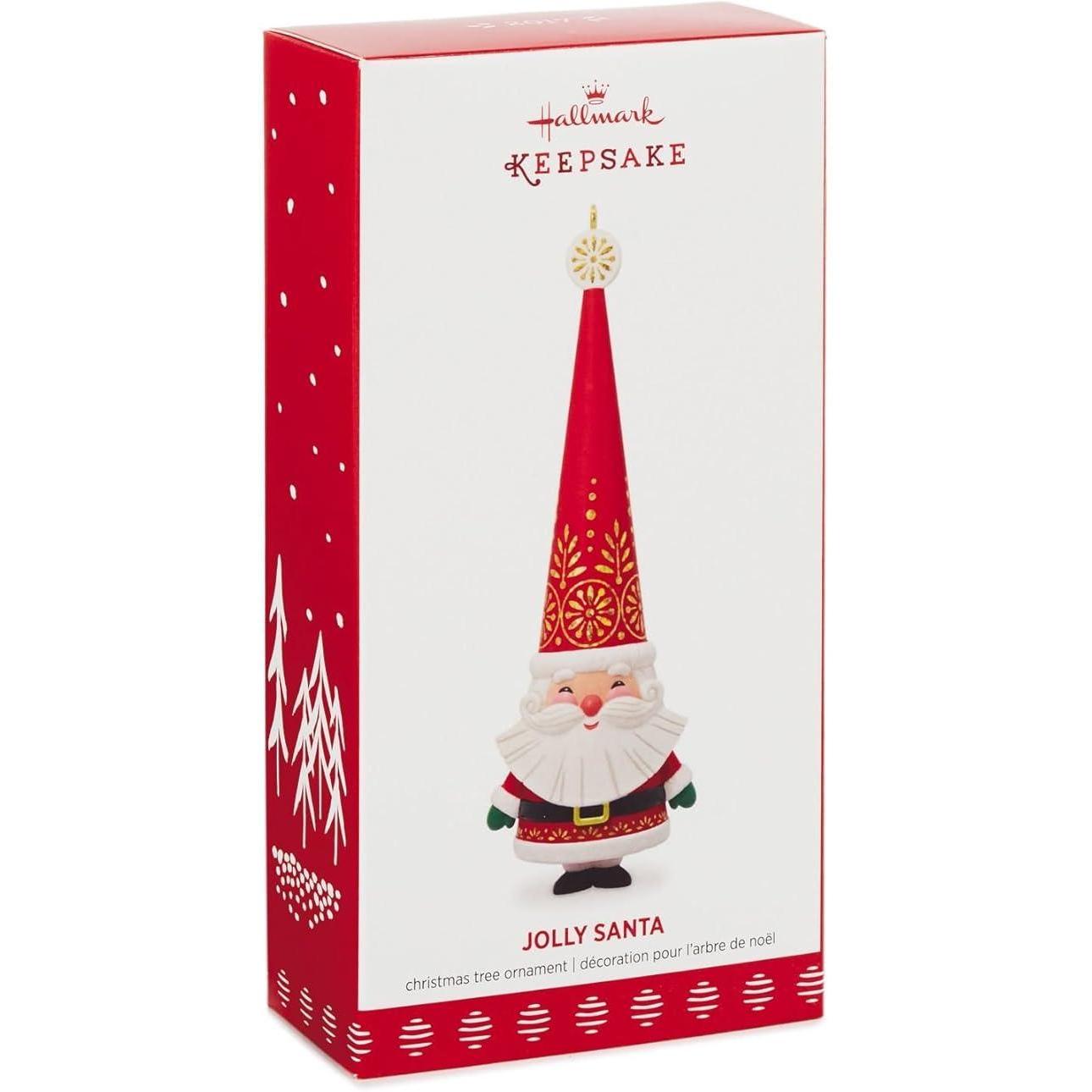 2017 Jolly Santa Hallmark Ornament (Santa Claus) QGO1765