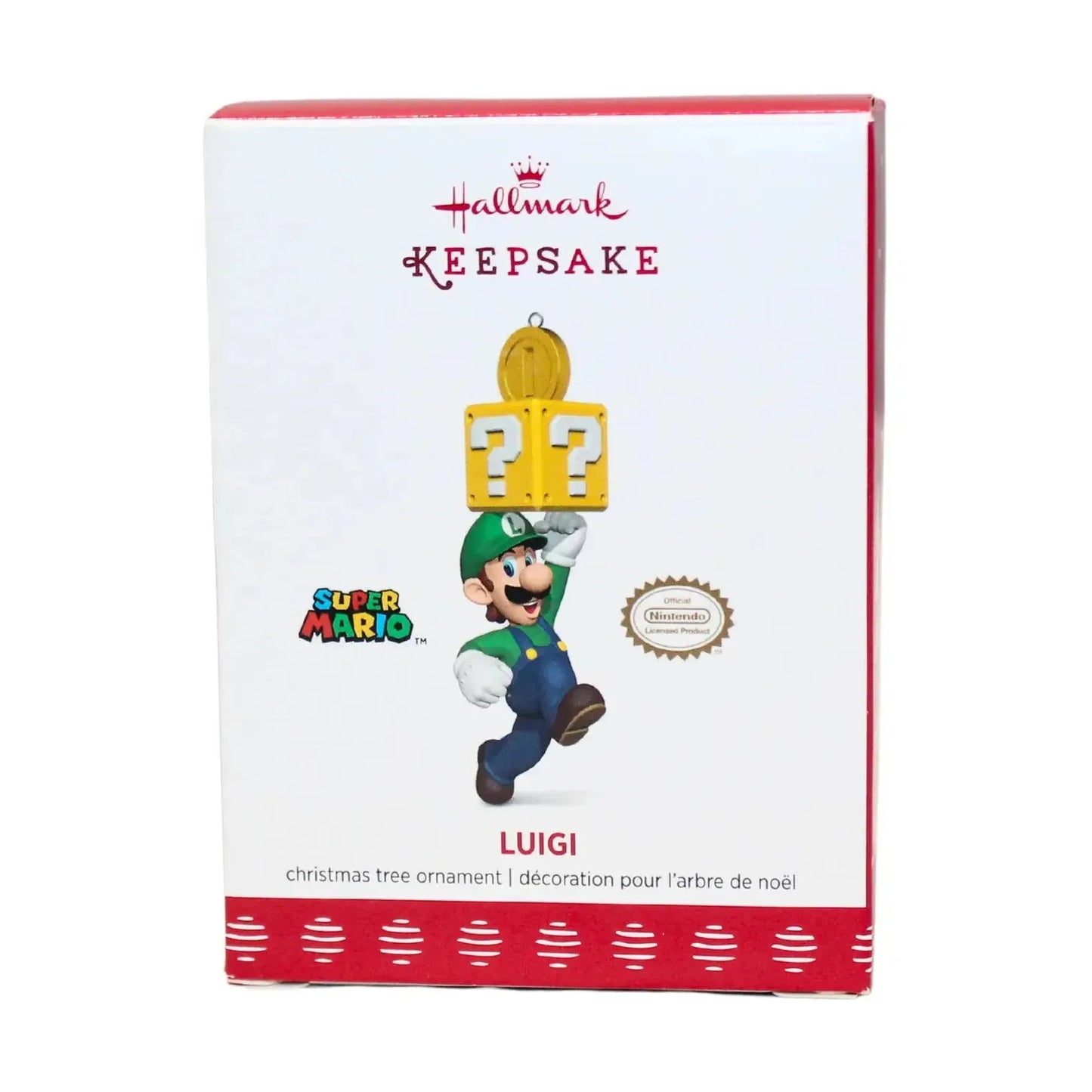 2017 Luigi Hallmark Ornament (Super Mario) QXE3142