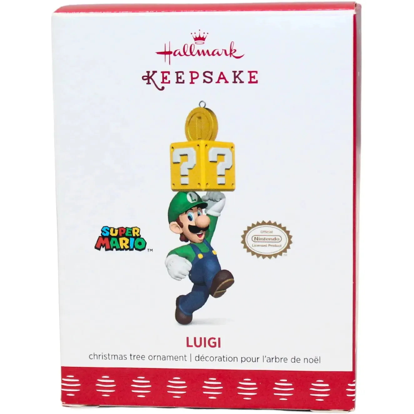 2017 Luigi Hallmark Ornament (Super Mario) QXE3142