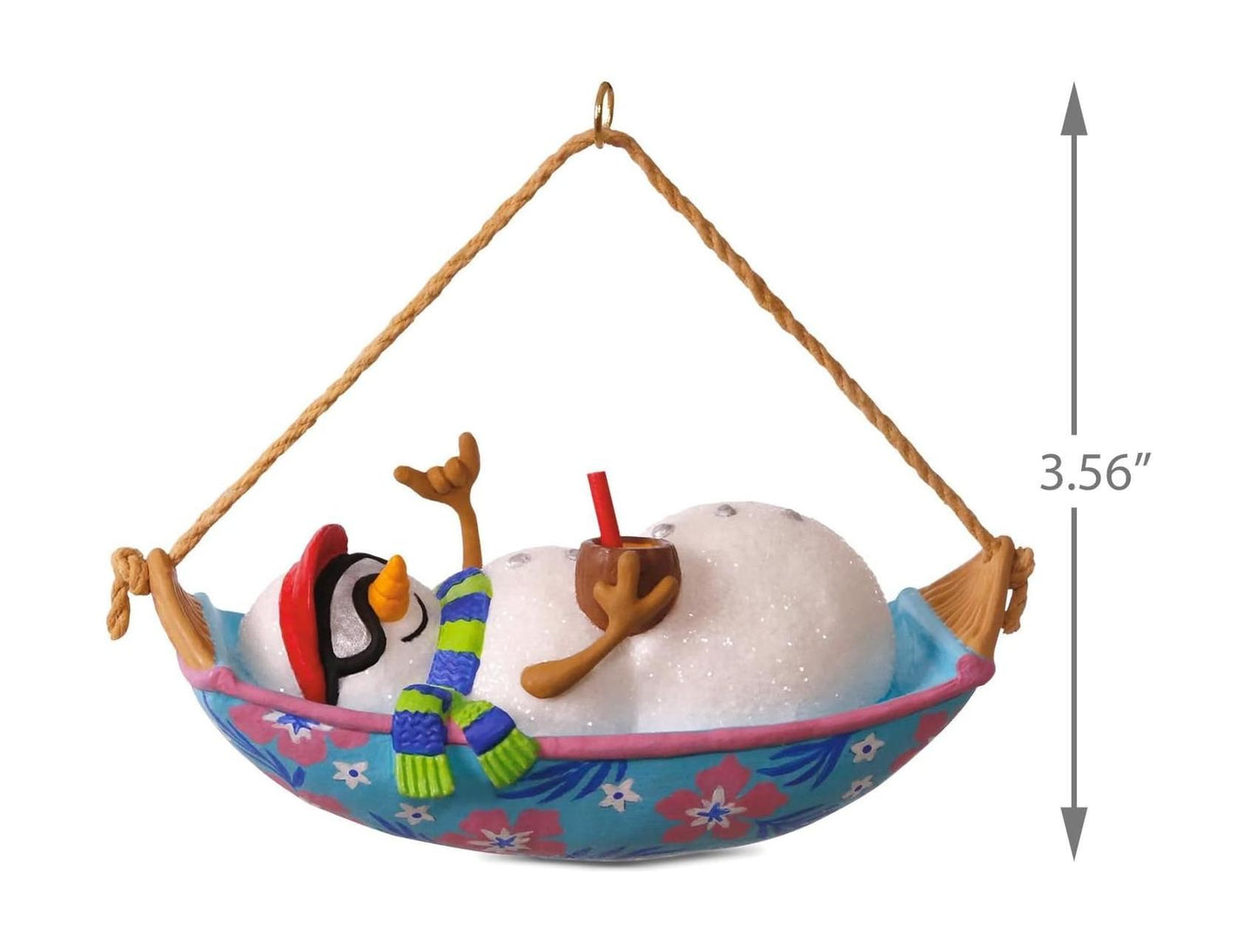 2017 Mele Kalikimaka Hallmark Ornament (Beach) QGO1052 Image4