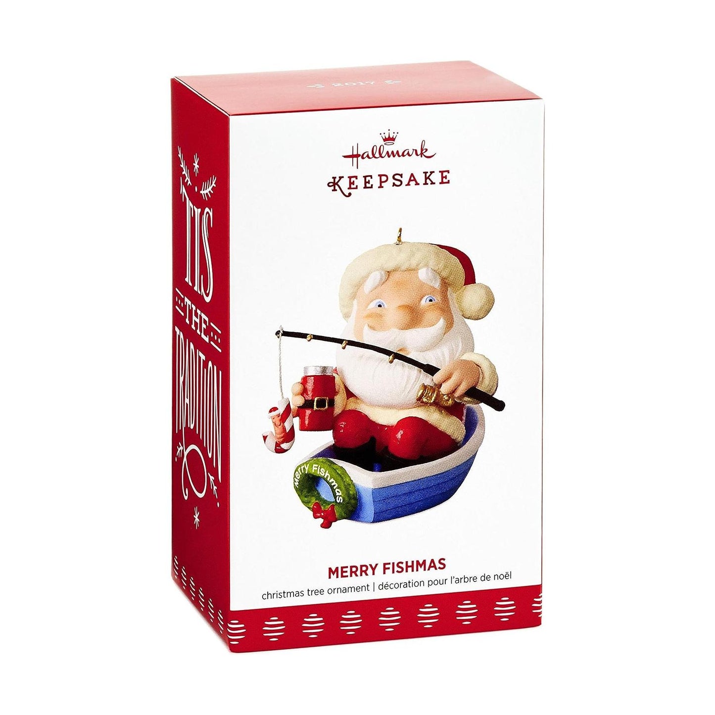 2017 Merry Fishmas Hallmark Ornament (Santa Claus) QGO1772
