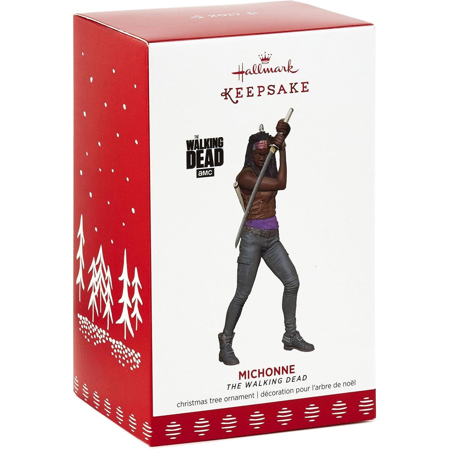 2017 Michonne Hallmark Ornament (The Walking Dead) QXI3172