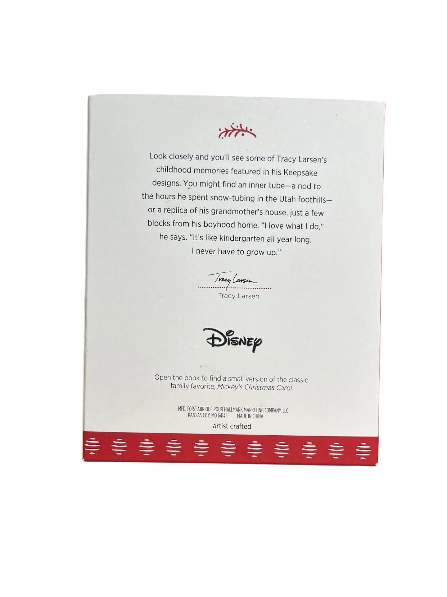 2017 Mickey's Christmas Carol Book Hallmark Ornament (Mickey's Christmas Carol) QXD6115 Image7