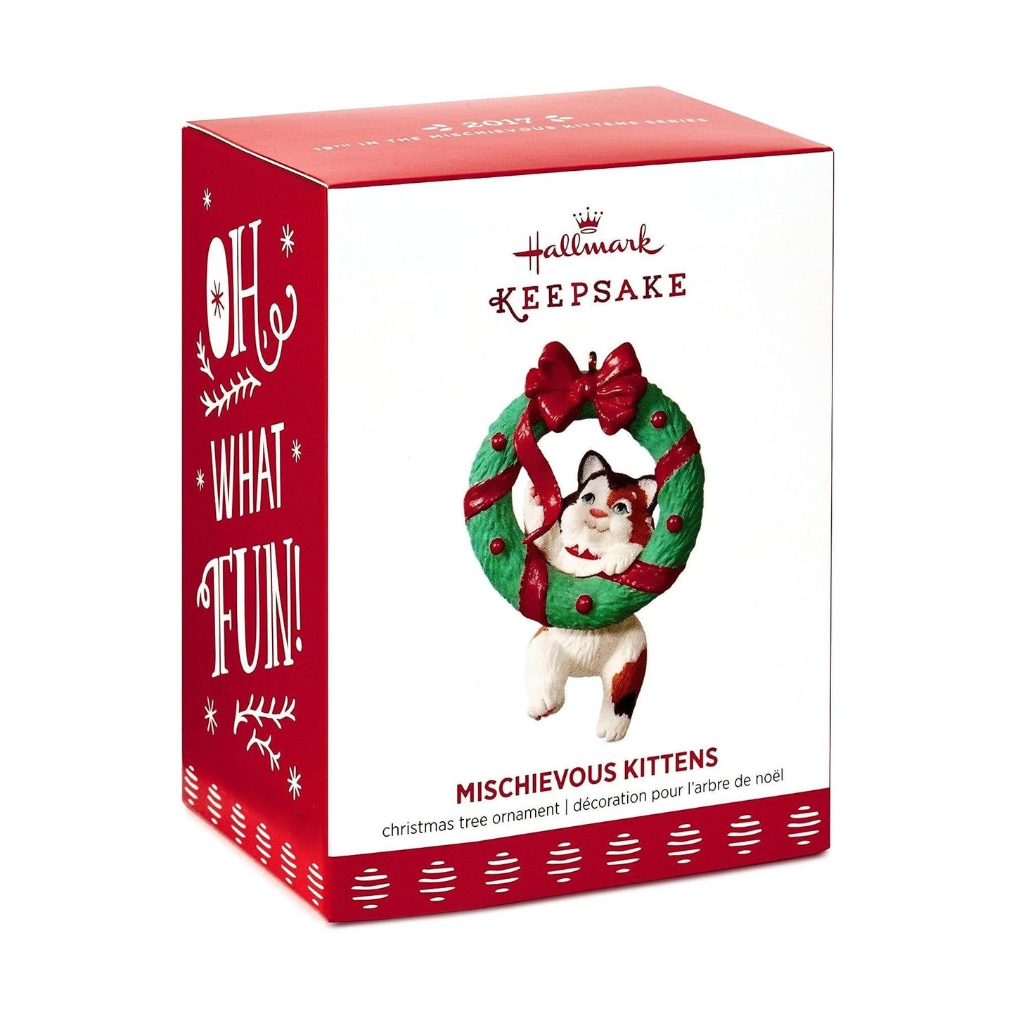 2017 Mischievous Kittens Hallmark Ornament (Mischievous Kittens) QX9402