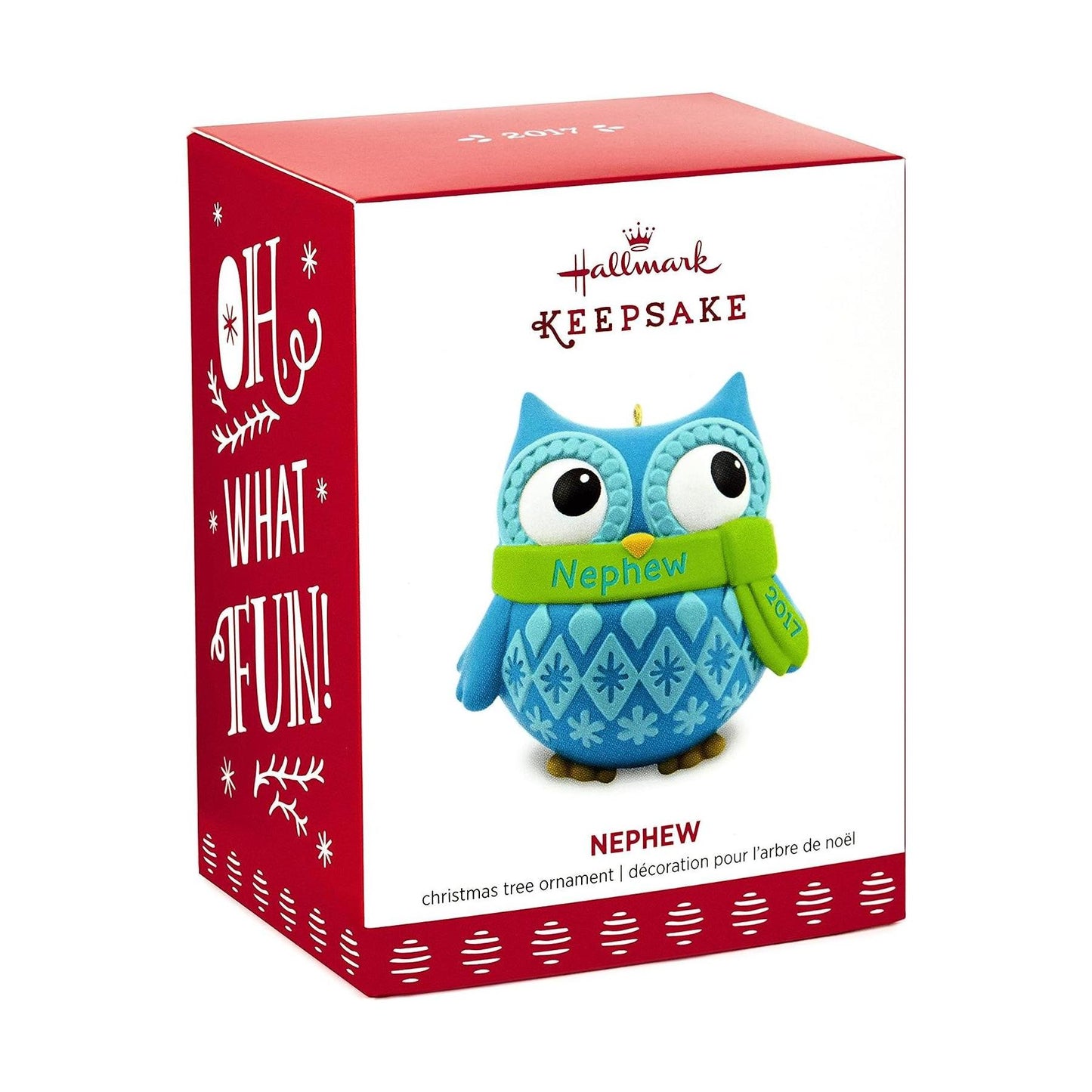 2017 Nephew Hallmark Ornament (Owl) QG01185