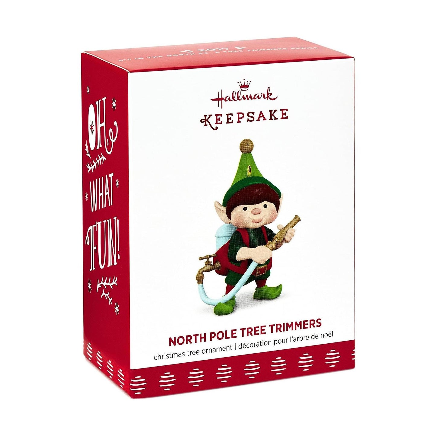 2017 North Pole Tree Trimmers Hallmark Ornament (North Pole Tree Trimmers) QX9412