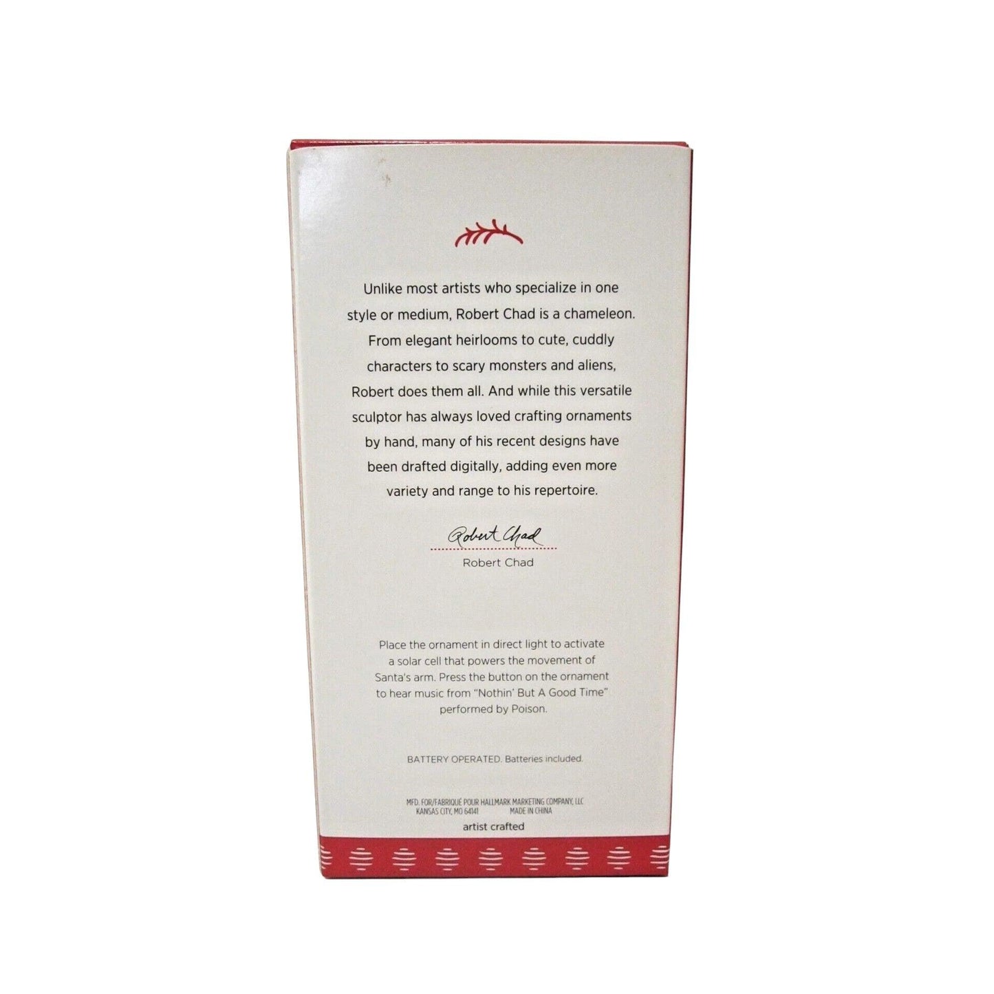 2017 Nothin' But Good Time Hallmark Ornament (Santa Claus) QGO1222