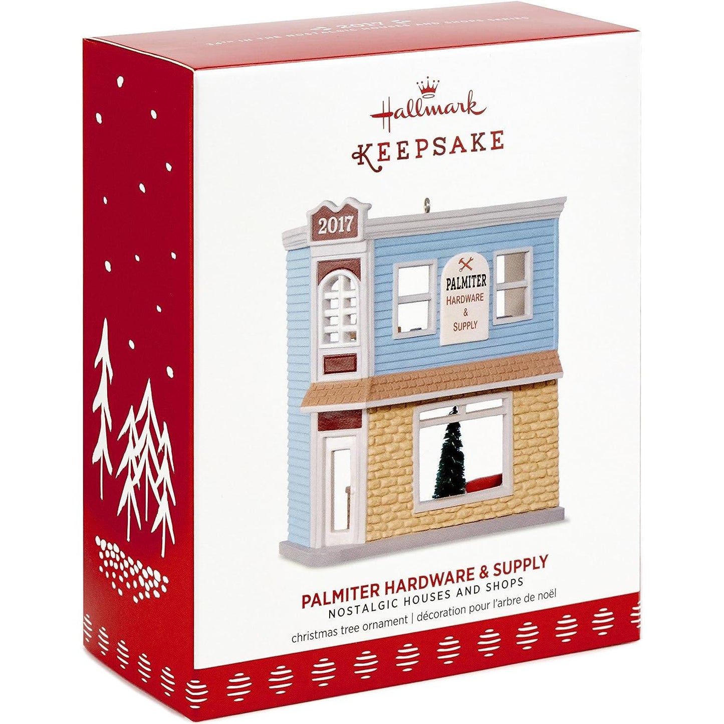 2017 Palmiter Hardware & Supply Hallmark Ornament (Nostalgic Houses and Shops) QX9462