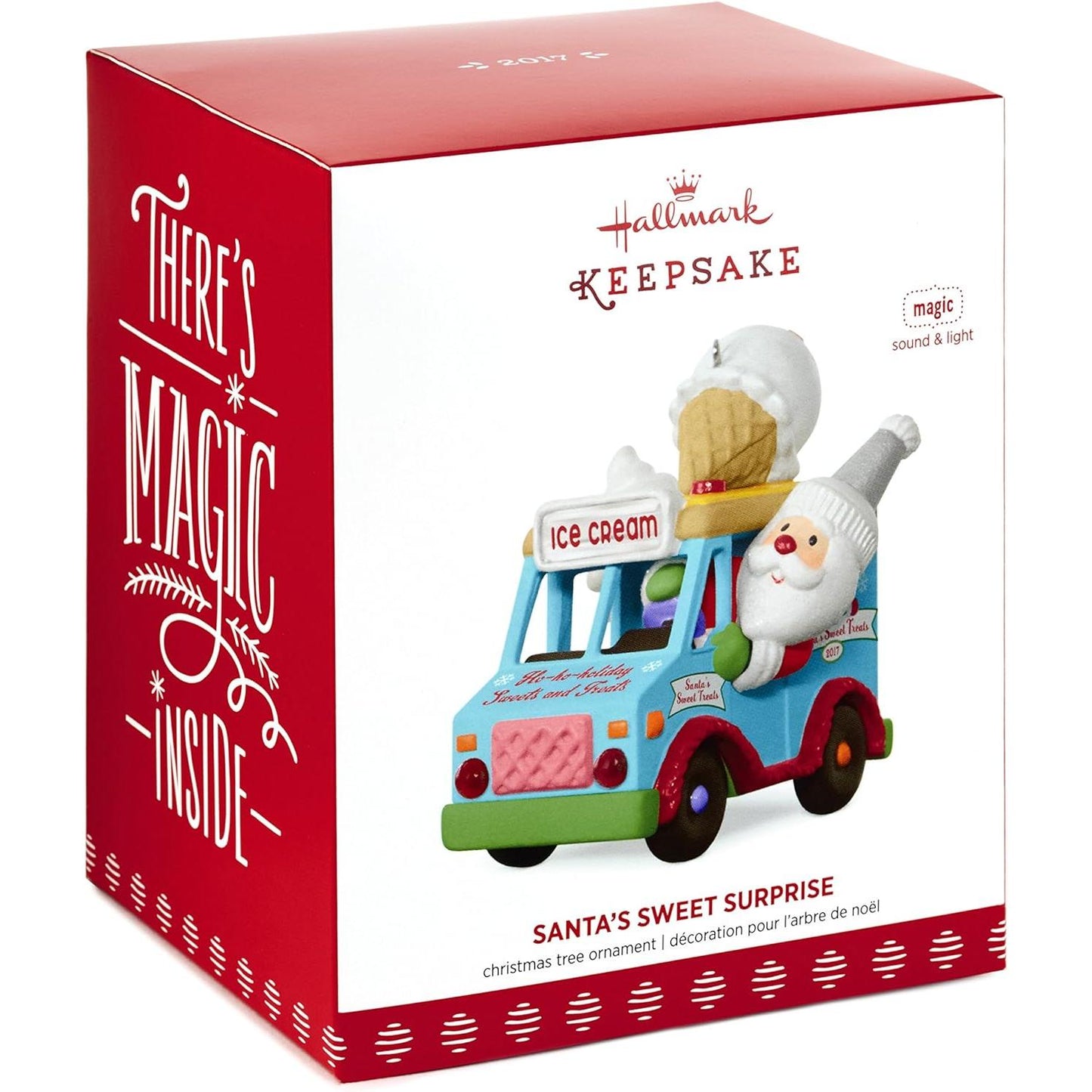 QGO1625 2017 Santa's Sweet Surprise (Santa Claus) Image2