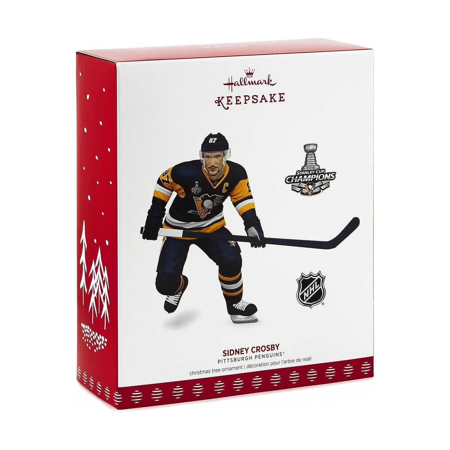 2017 Sidney Crosby Hallmark Ornament (Hockey Greats) QXI3515