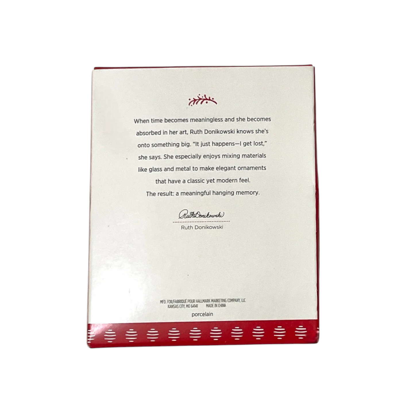 2017 Snowflake Hallmark Ornament (Snowflake) QGO1732