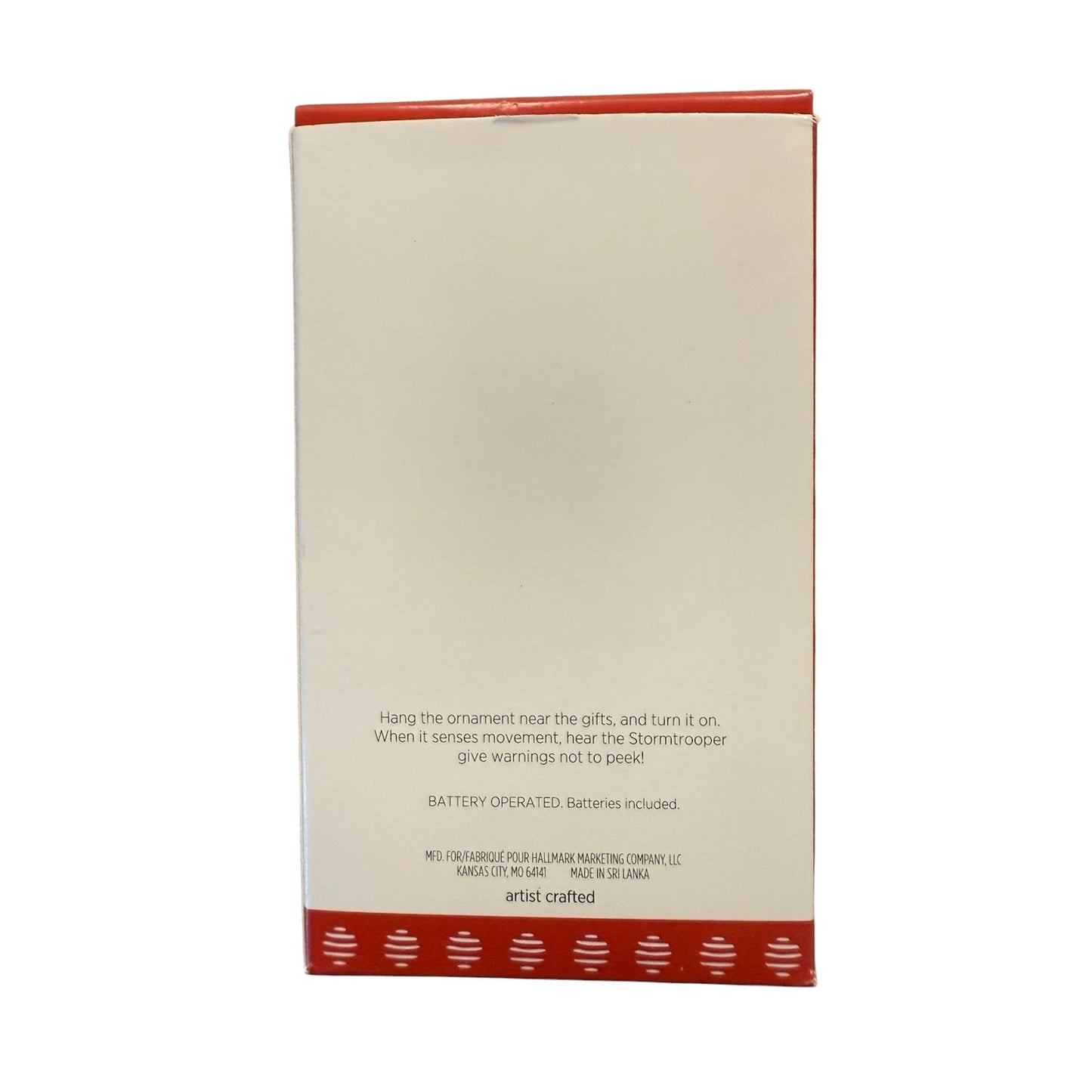 2017 Stormtrooper Peekbuster Hallmark Ornament (Star Wars) QXI1532