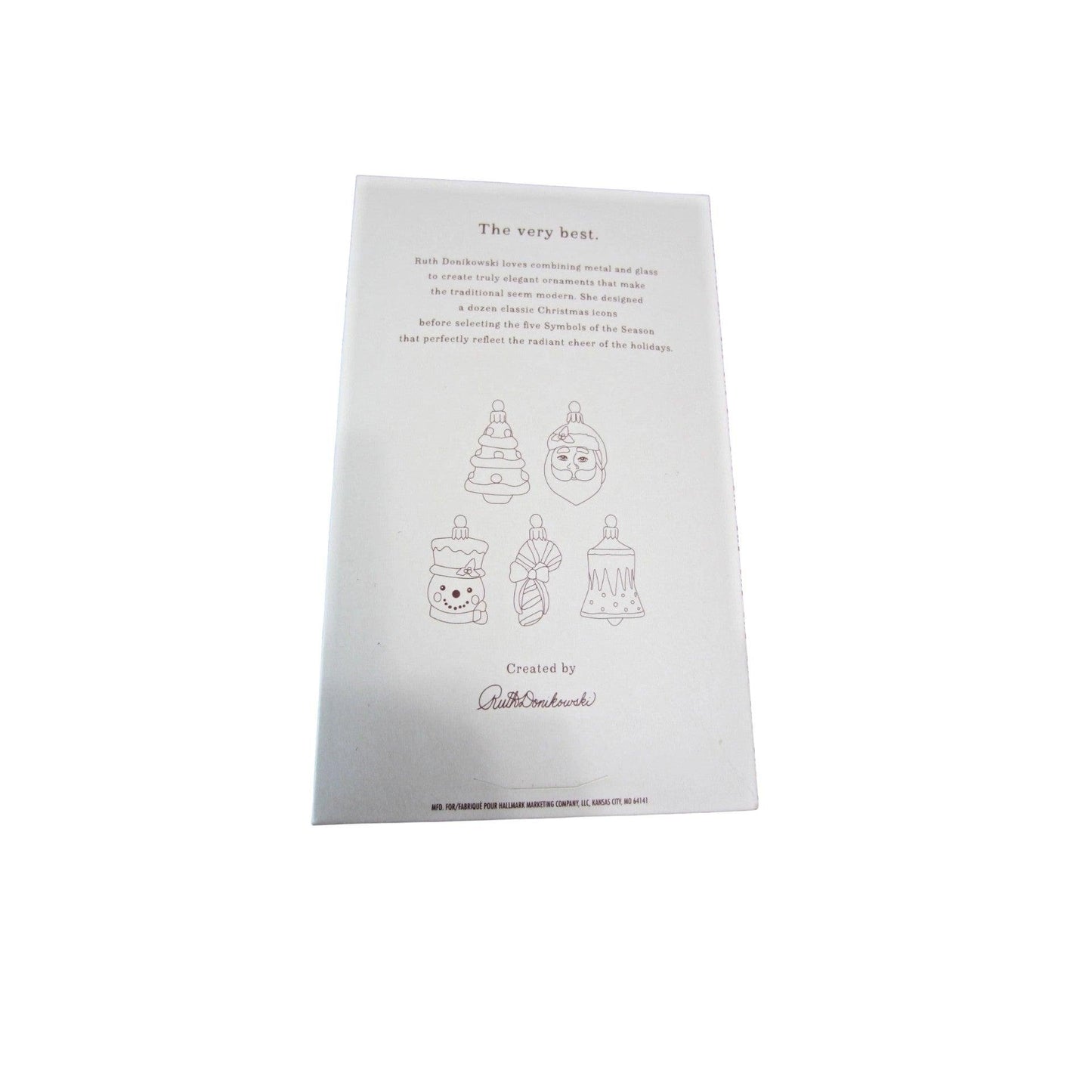 2017 Symbol of the Season Hallmark Ornament (Blown Glass) QK1875