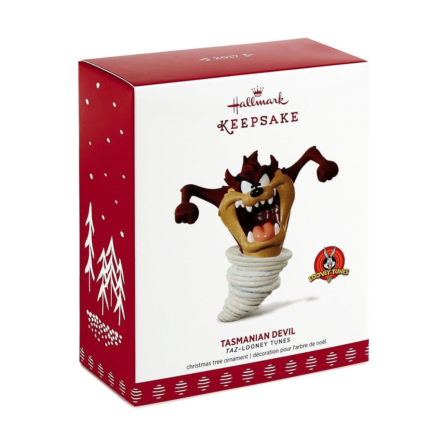 2017 Tasmanian Devil Hallmark Ornament (Looney Tunes) QXI2992