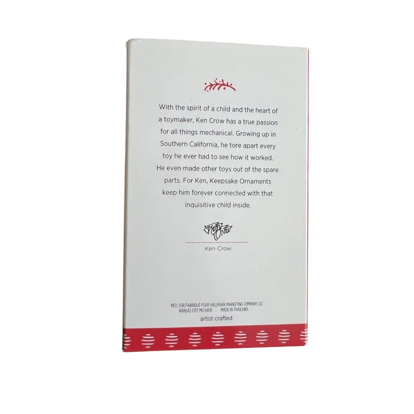 2017 Toymaker Santa Hallmark Ornament (Toymaker Santa) QX9386