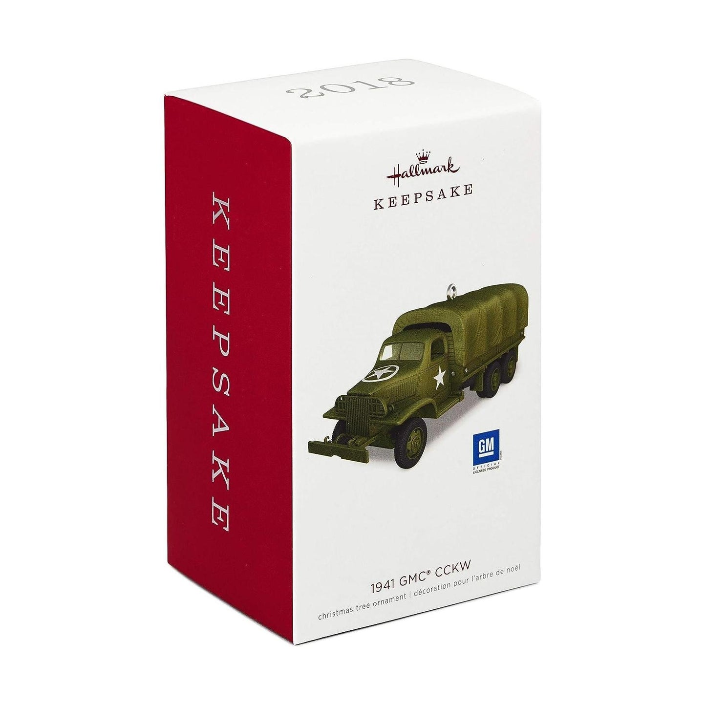 2018 1941 GMC CCKW Hallmark Ornament (Classic American Cars) QXI3173