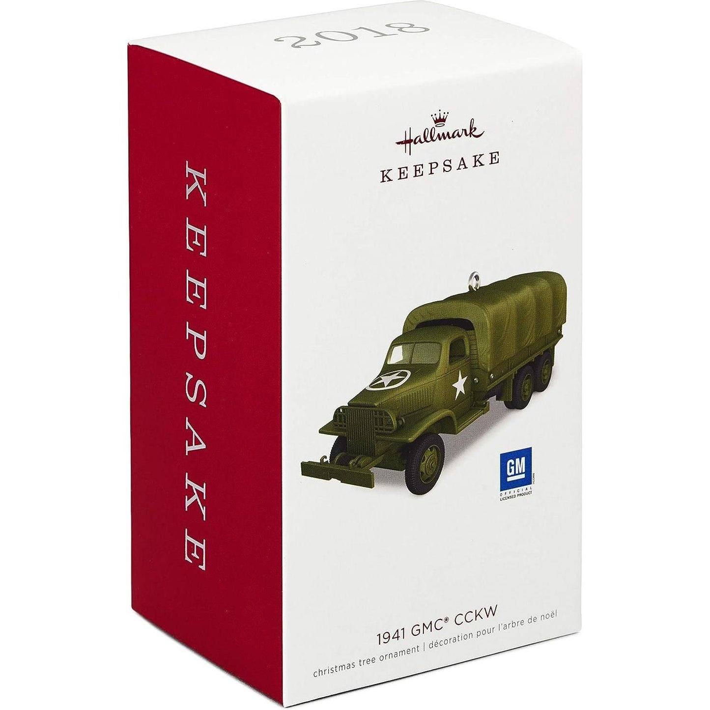 2018 1941 GMC CCKW Hallmark Ornament (Classic American Cars) QXI3173
