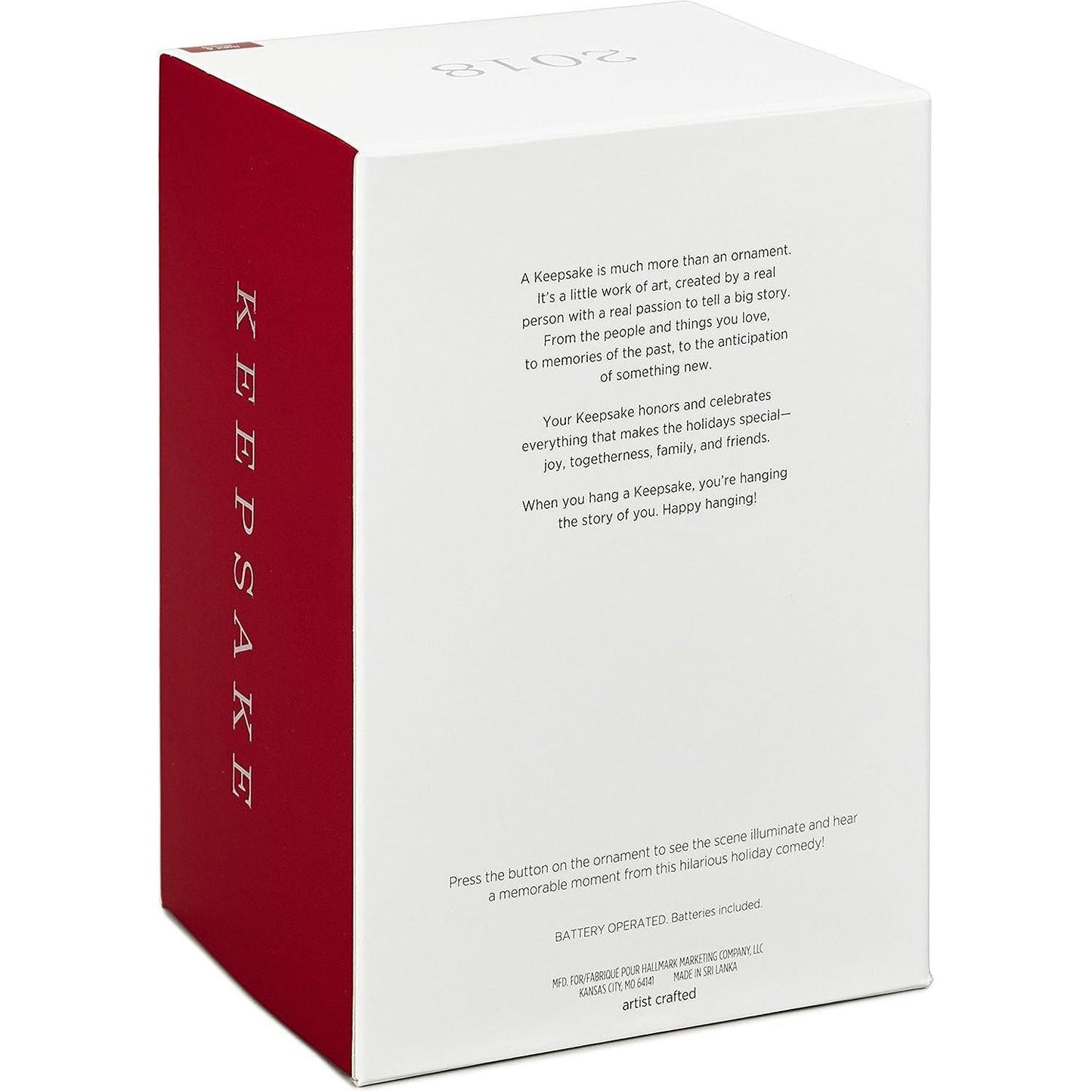 2018 A Fun, Old-Fashioned Family Christmas Hallmark Ornament (Christmas Vacation) QXI3113