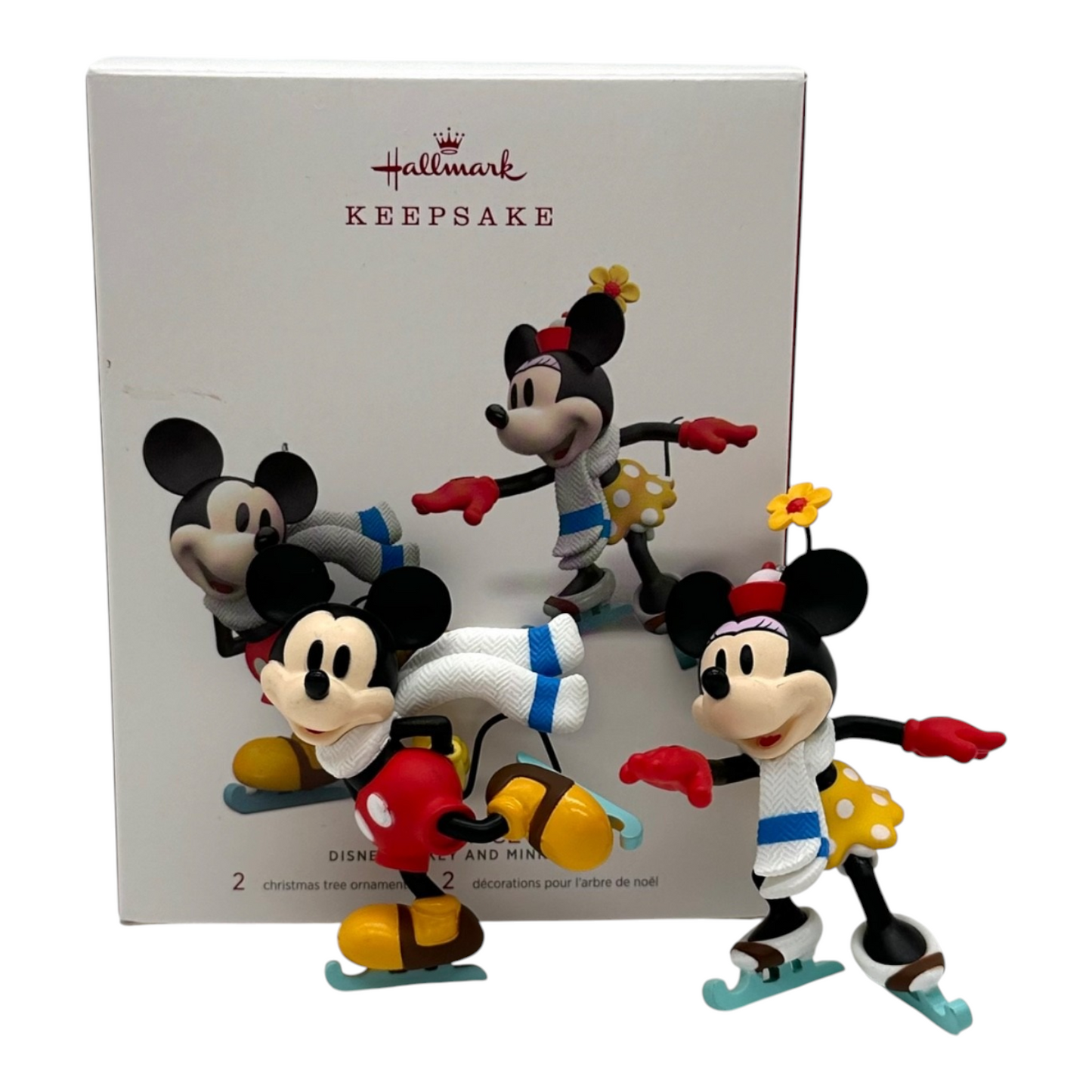 2018 Mice on Ice Hallmark Ornament (Mickey Mouse) QXD6226