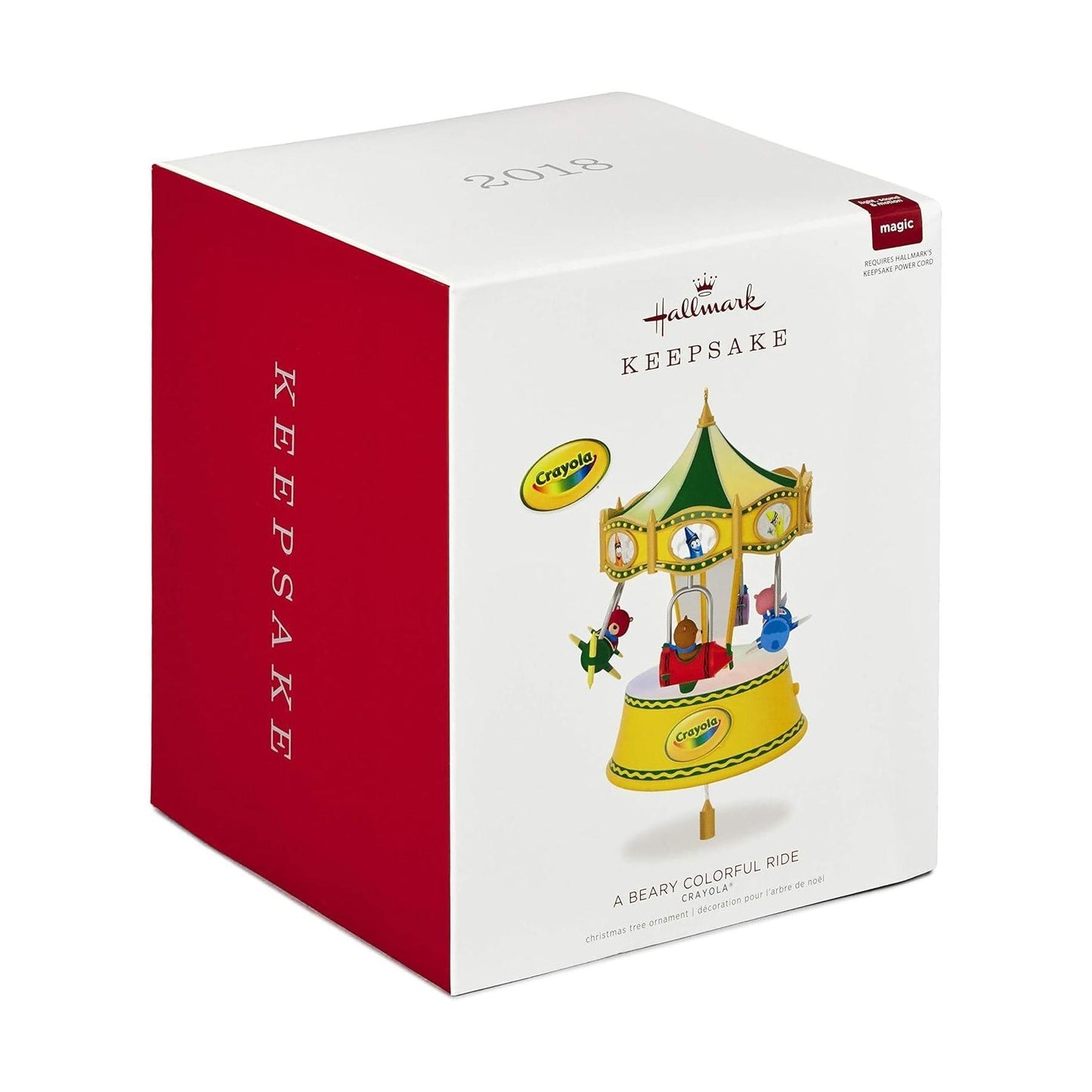 2018 A Beary Colorful Ride Hallmark Ornament (Crayola) QGO1913