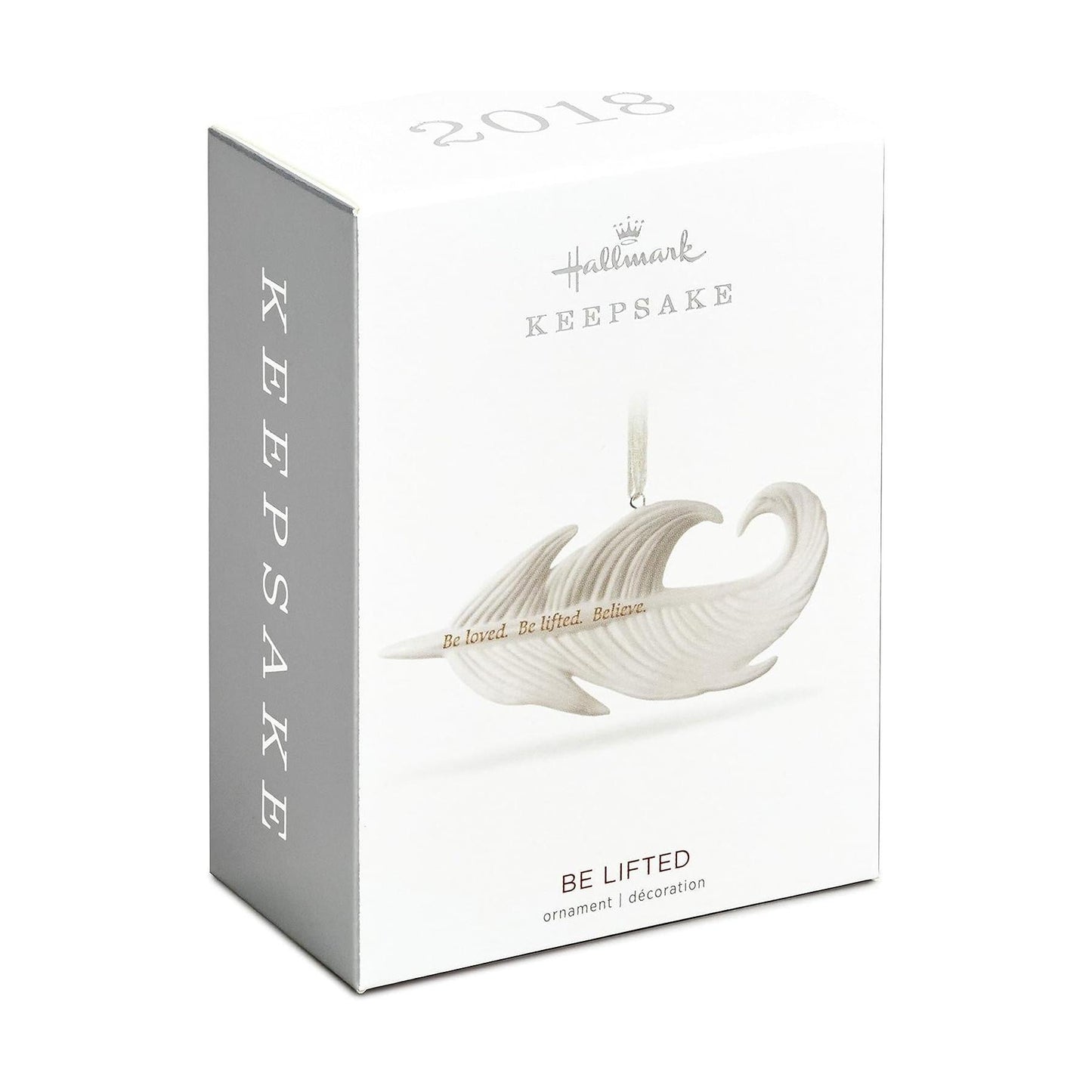 2018 Be Lifted Hallmark Ornament (Feather) QHX4033