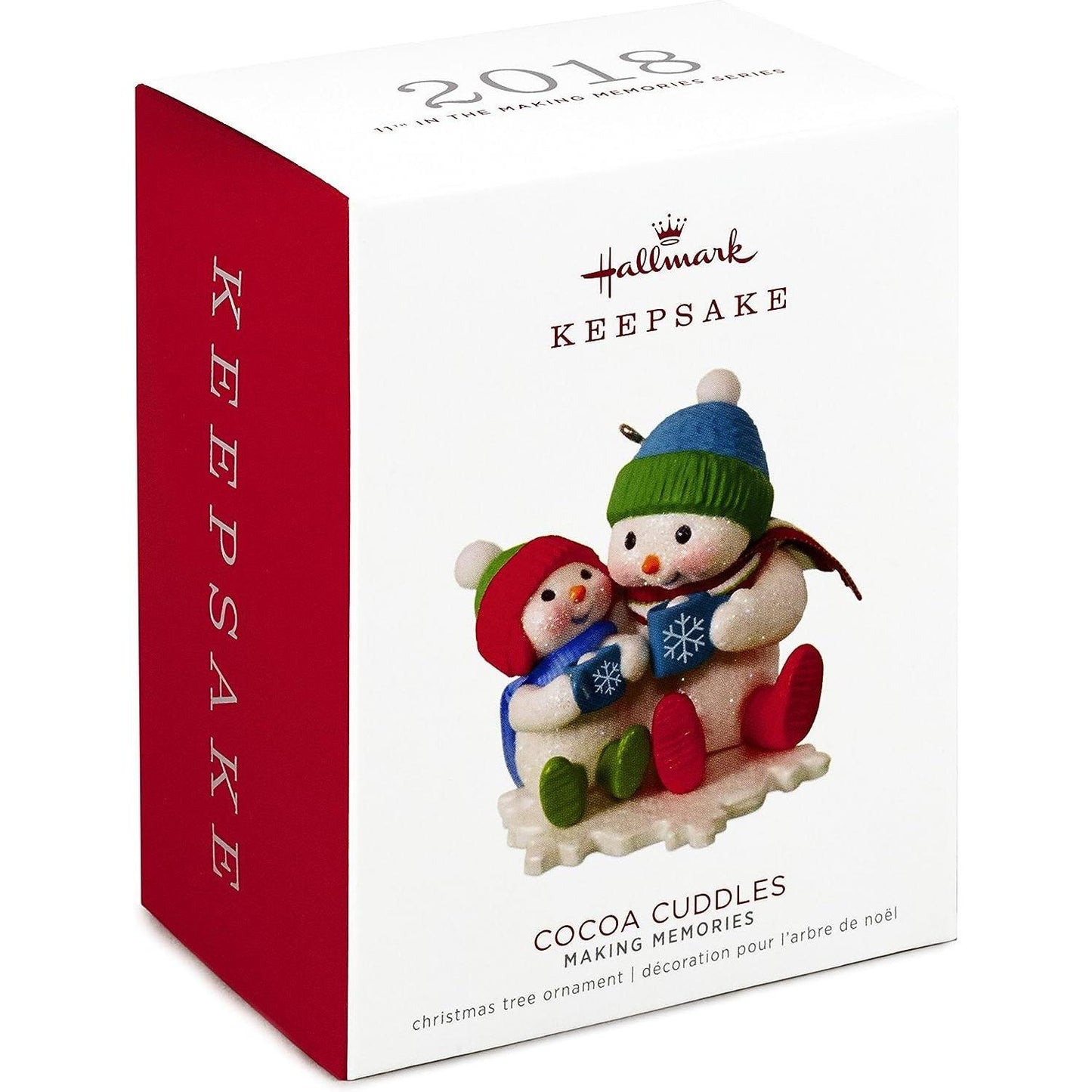 2018 Cocoa Cuddles Hallmark Ornament (Making Memories) QX9523