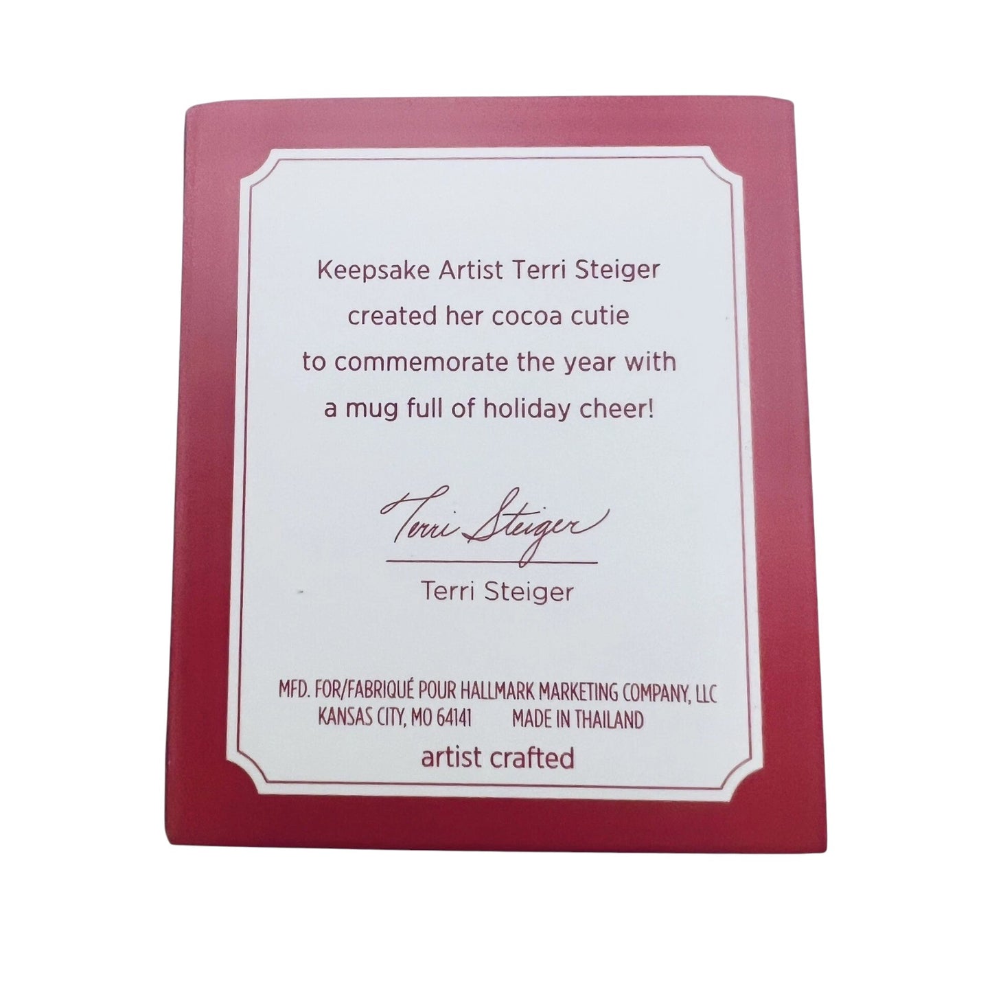 2018 Cocoa Cutie (Snowmen)