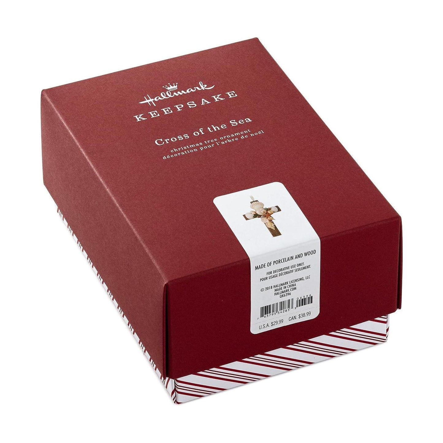 2018 Cross of the Sea Hallmark Ornament (Cross) QK6396