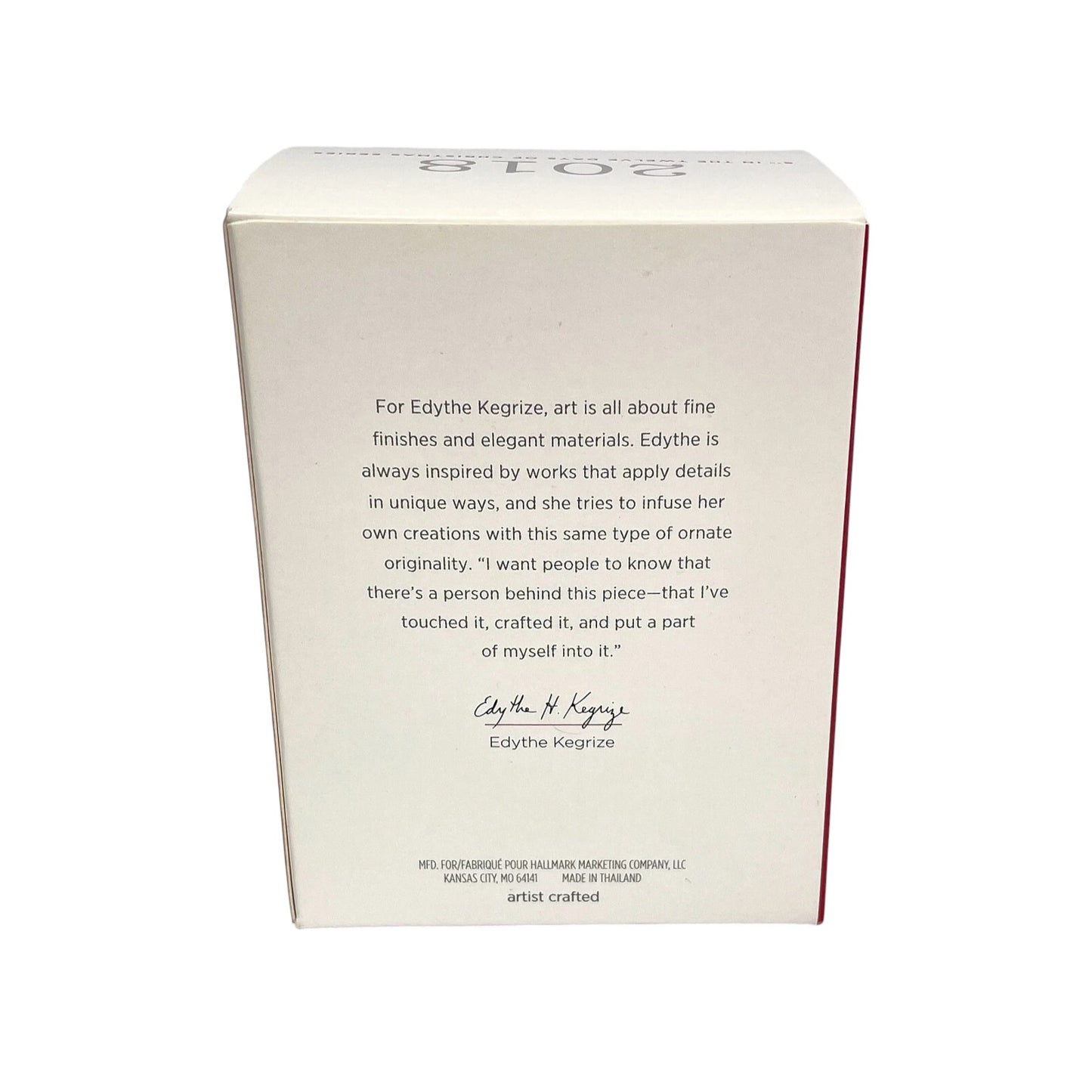 2018 Eight Maids-A-Milking Hallmark Ornament (Twelve Days of Christmas) QX9443