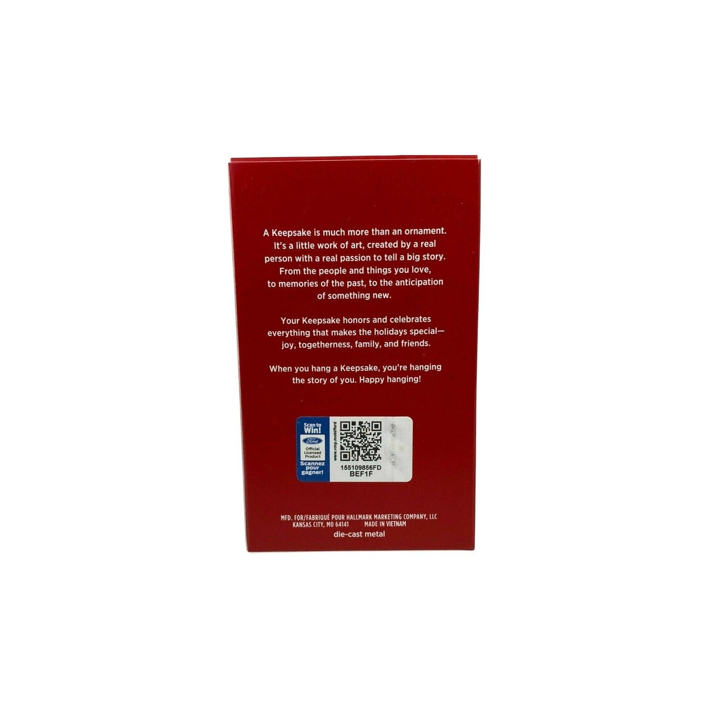 2018 Ford Super Duty F-350 Platinum (Fire Brigade) Hallmark Ornament QXI2484 Image8