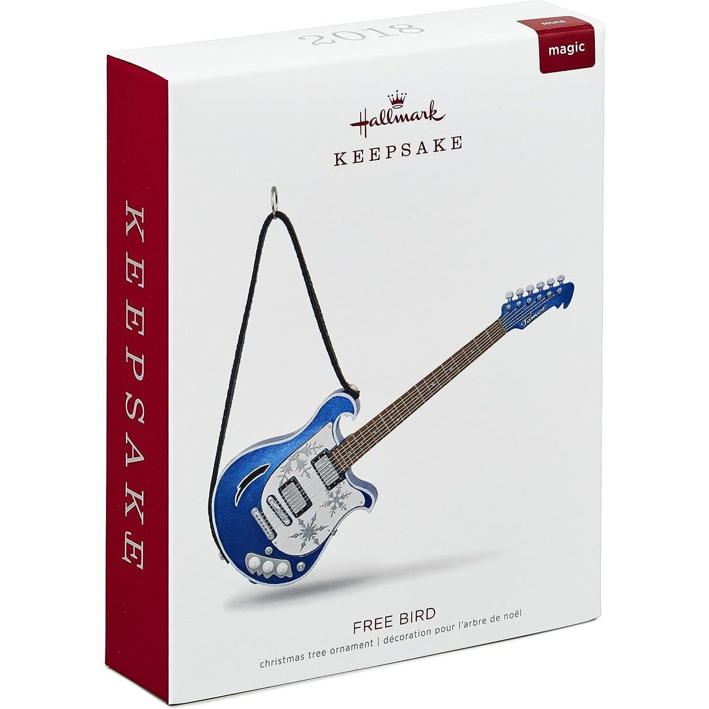 2018 Free Bird Hallmark Ornament (Guitar) QGO2083