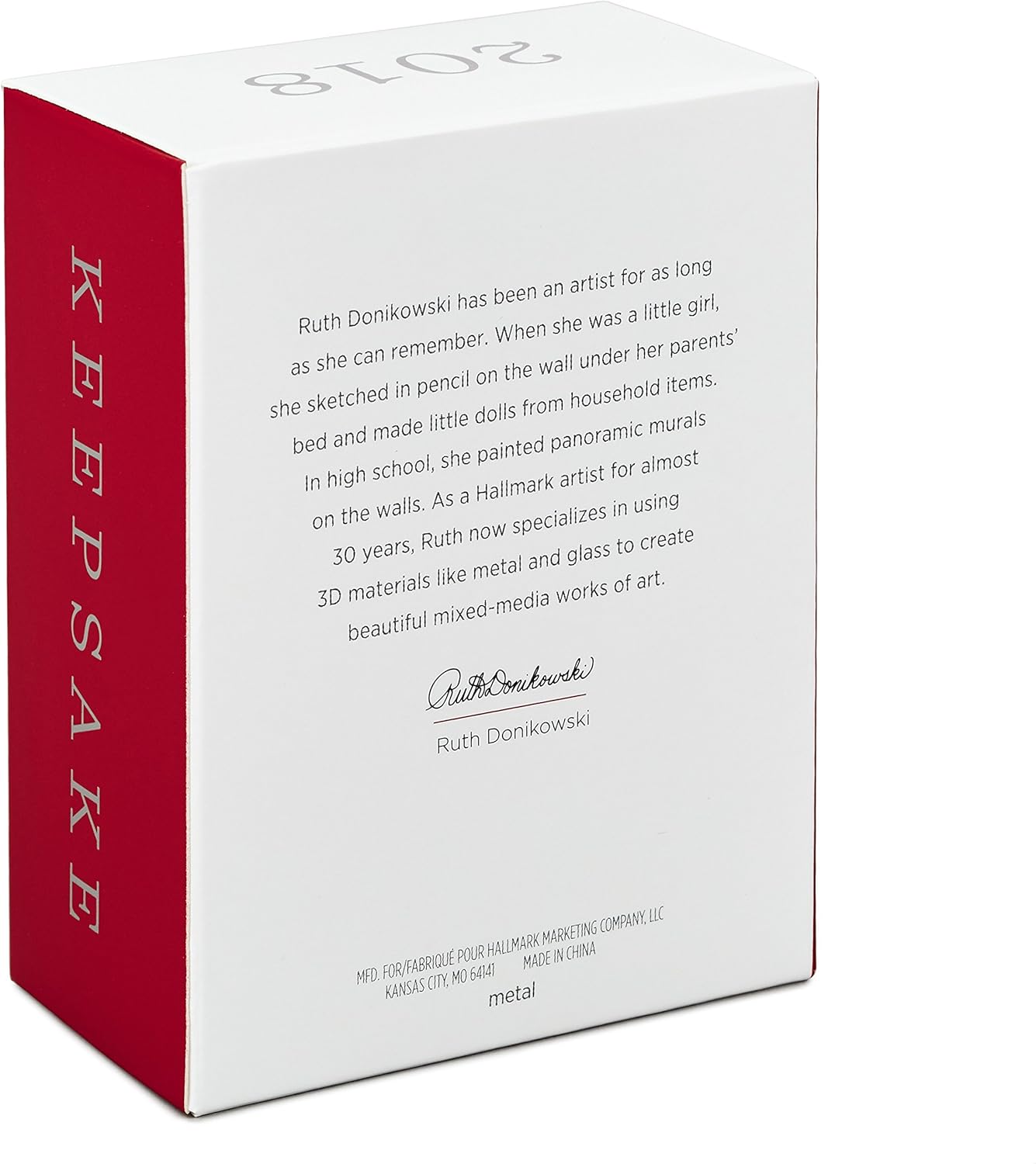 2018 GrandBaby's First Christmas Hallmark Ornament (Baby's First Christmas) QGO1716